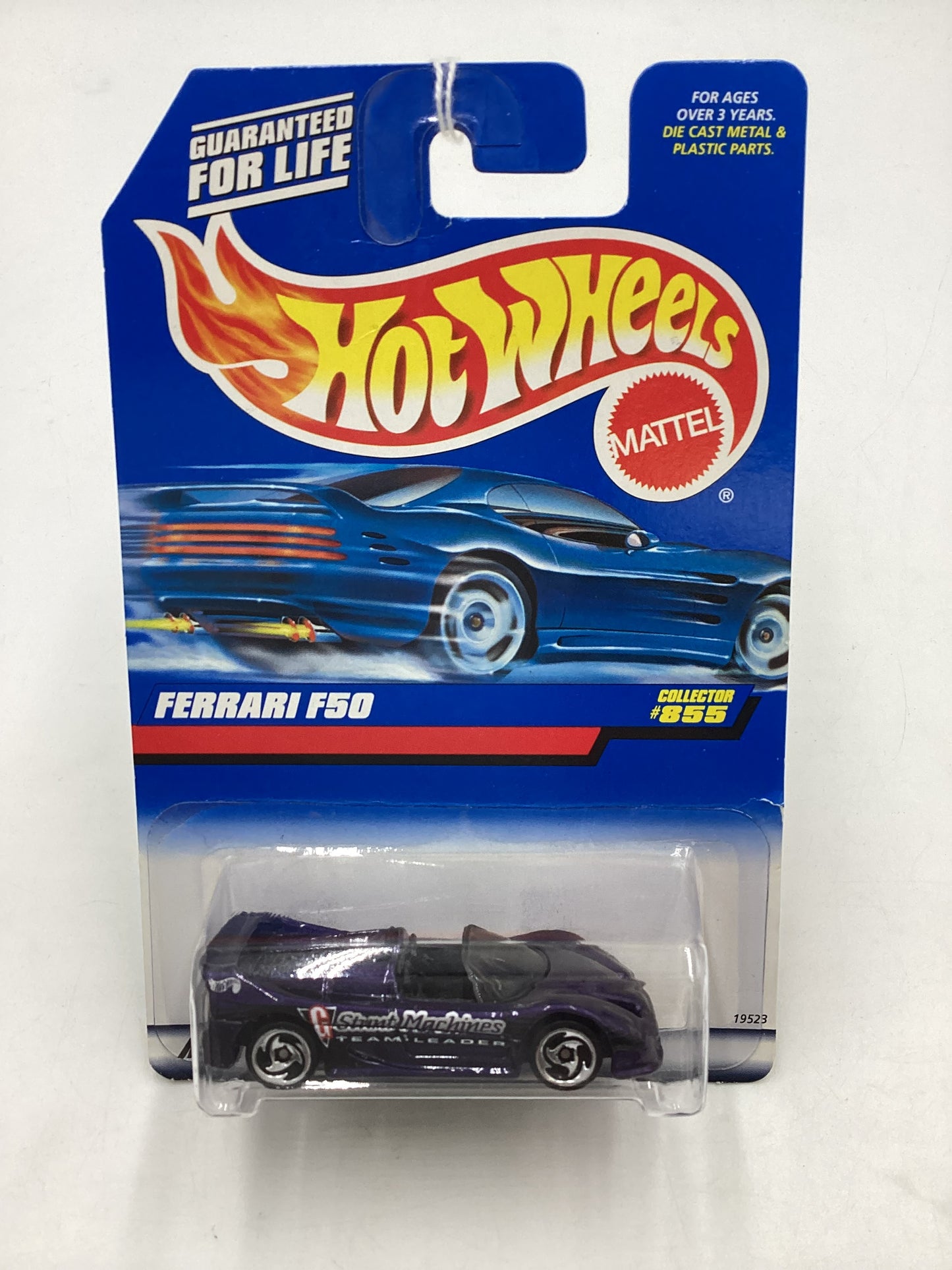 1998 Hot Wheels #855 Ferrari F50 Purple