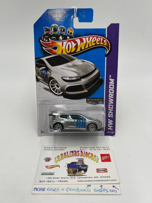 2013 Hot Wheels Walmart Exclusive Zamac 012 #160 Volkswagen Scirocco GT 24 145F