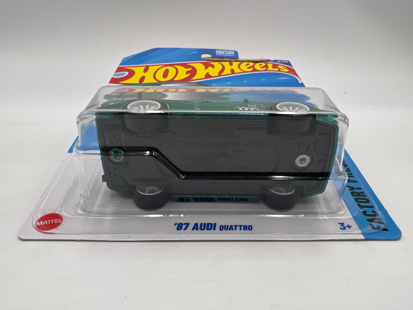 2025 Hot Wheels A Case Super Treasure Hunt #16 87 Audi Quattro Green W/Protector