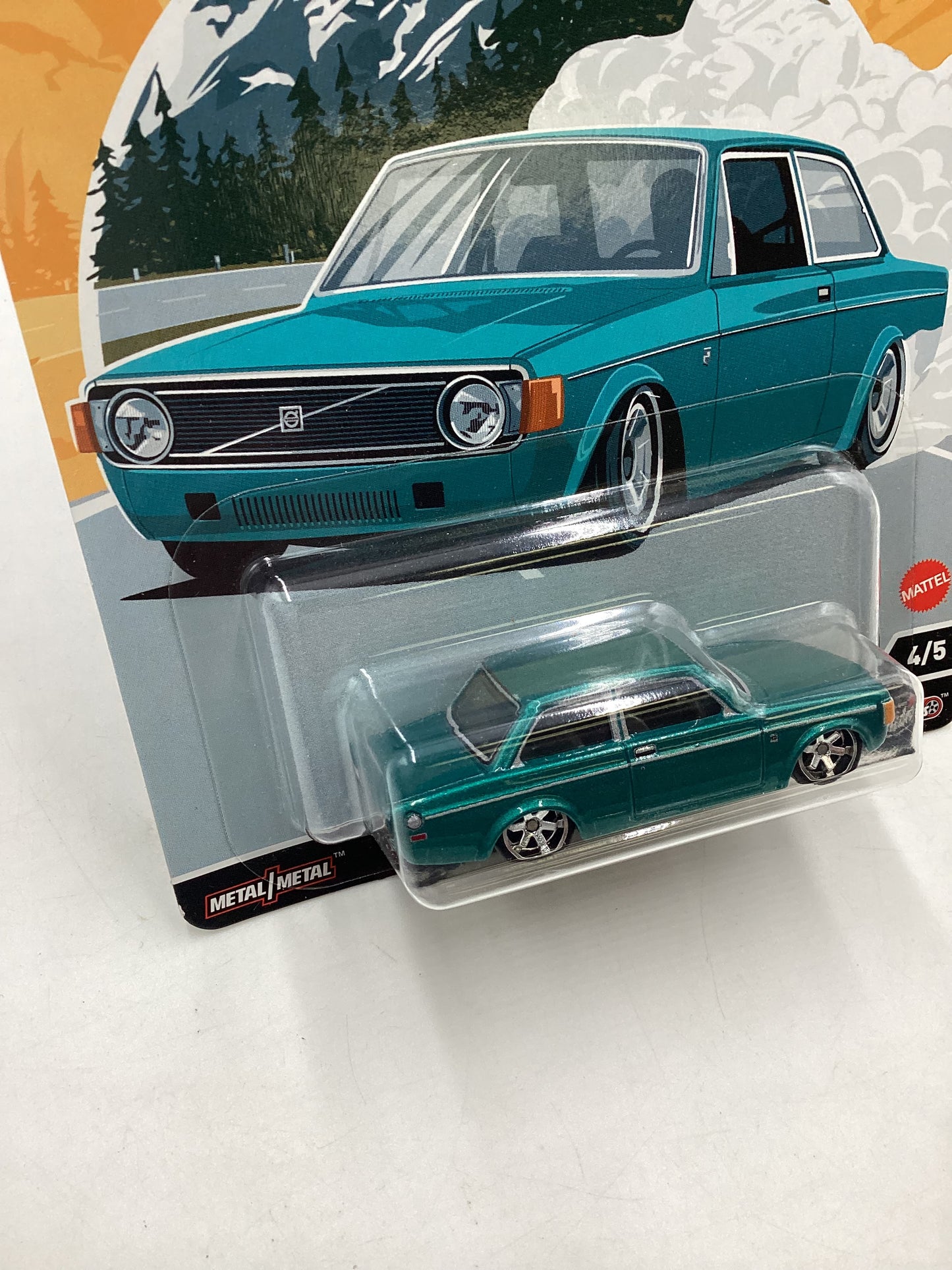 Hot wheels Auto Strasse 4/5 73 Volvo 142 GL 252C