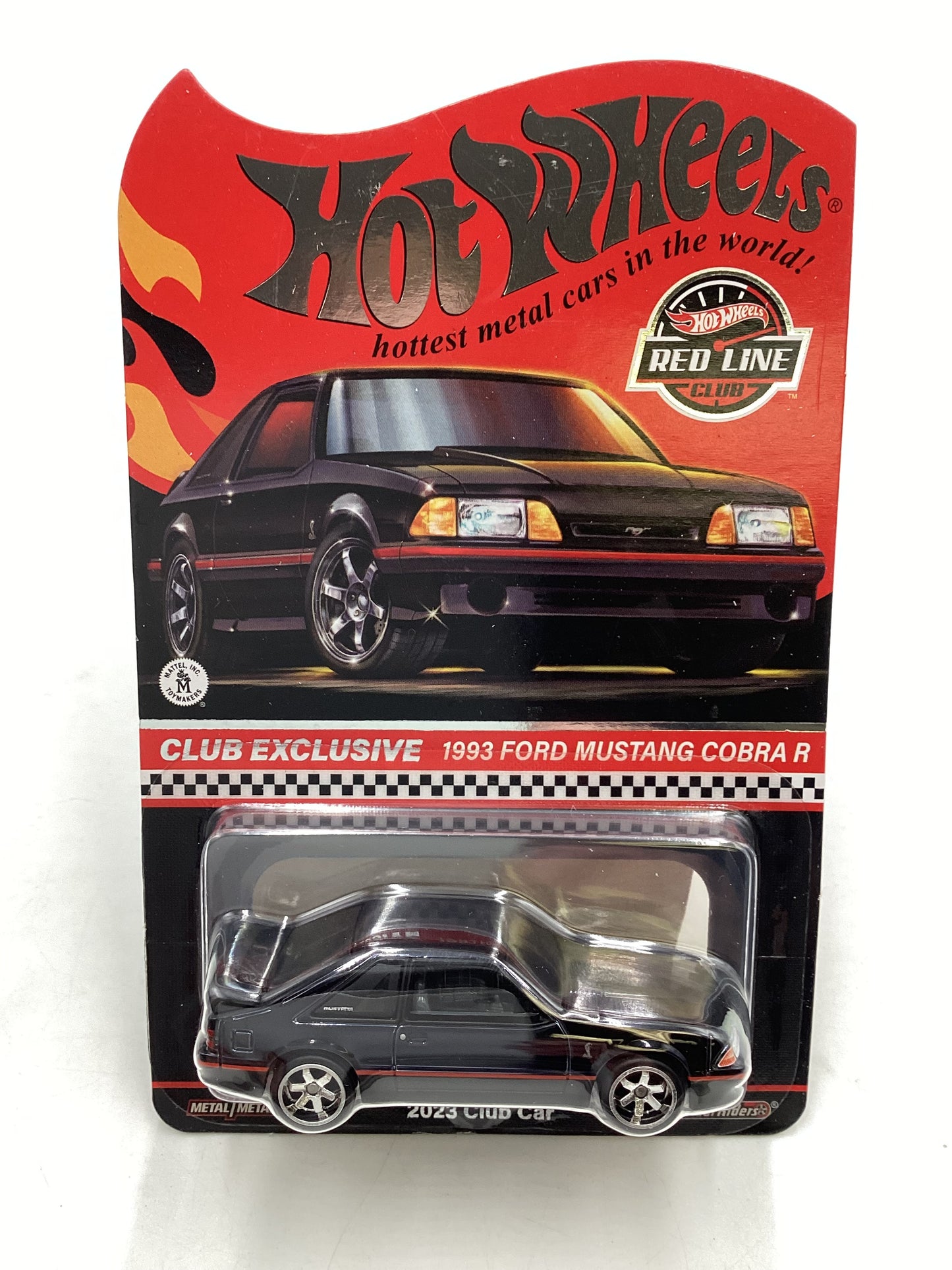 2023 Hot Wheels 1993 Ford Mustang Cobra R Club Car with Pin