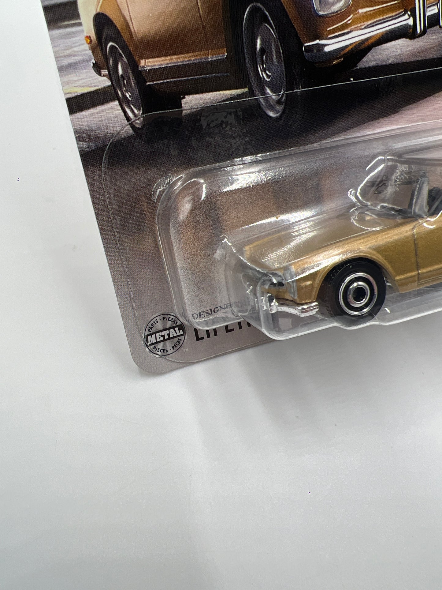 2025 Matchbox #46 1963 Mercedes-Benz 230 SL Gold 214A