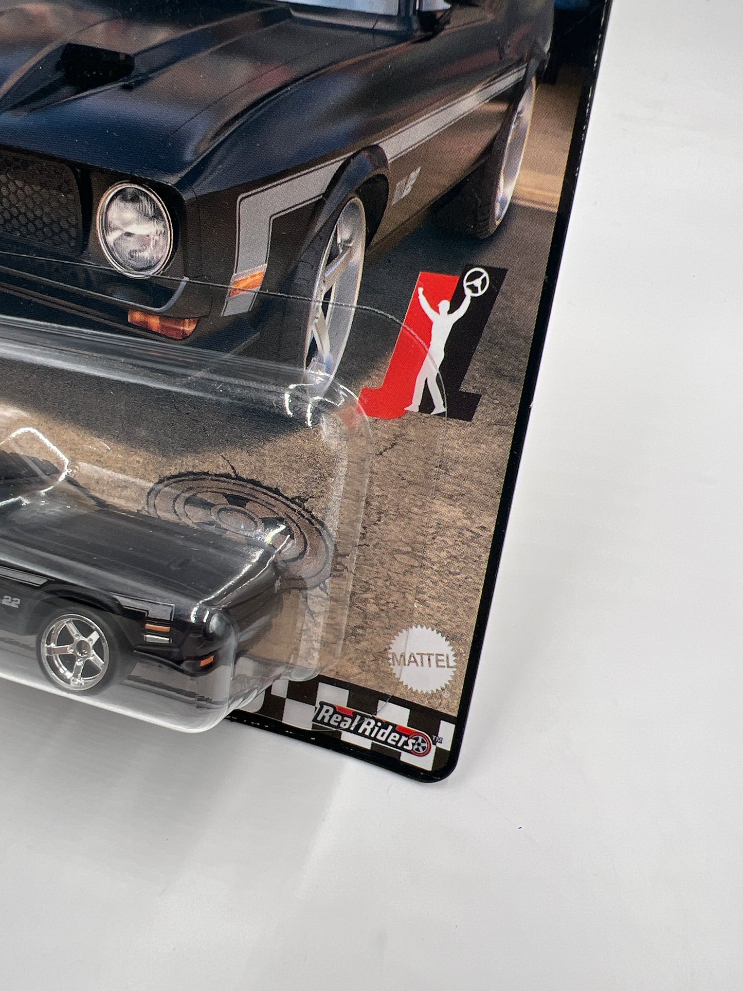 Hot Wheels Premium Boulevard #56 71 Mustang Mach 1 Matte Black 264C