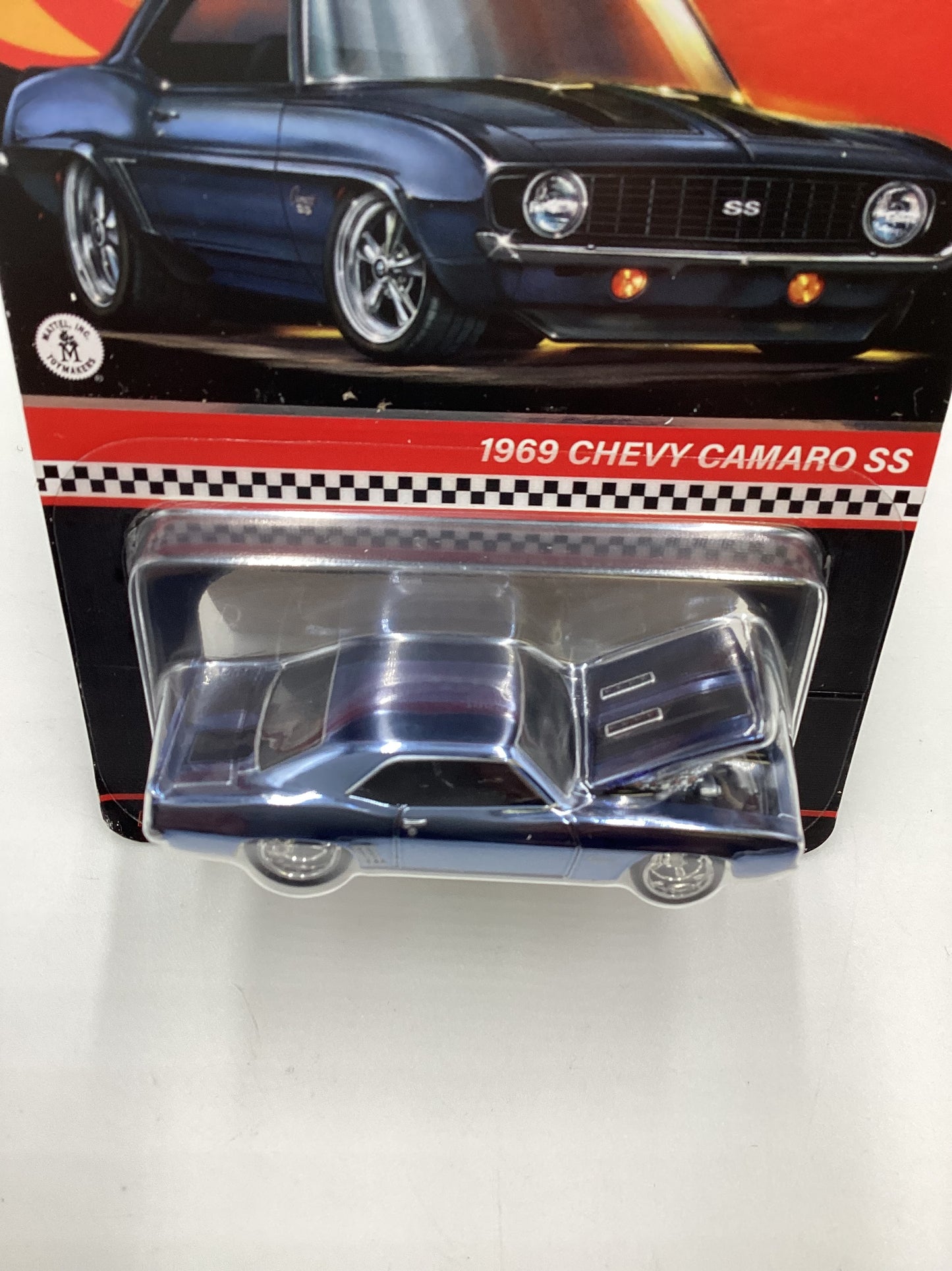 2023 Hot wheels RLC 1969 Chevy Camaro SS Blue with protector