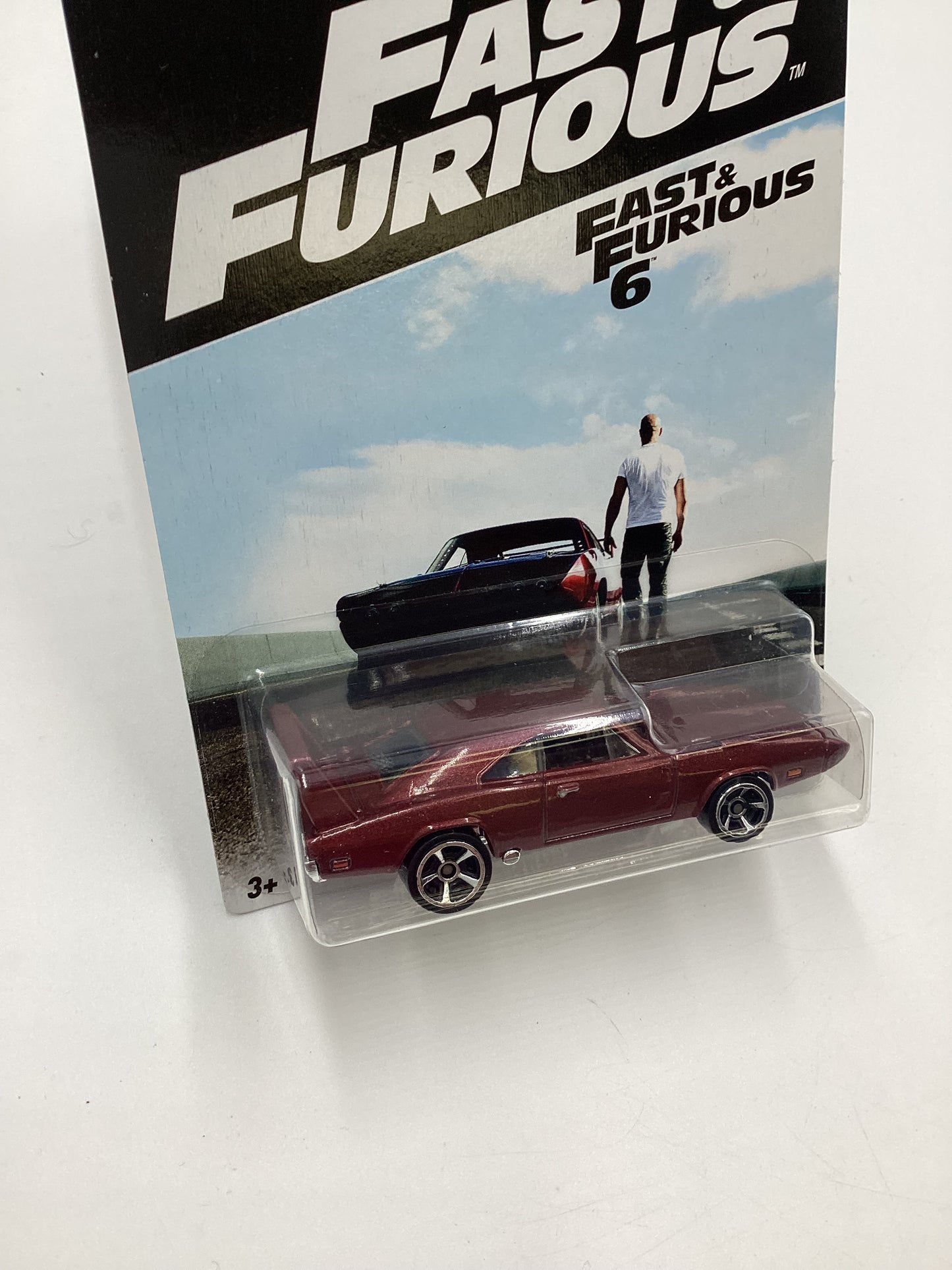 2016 Hot Wheels Fast & Furious #7 69 Dodge Charger Daytona Dark Red 70H