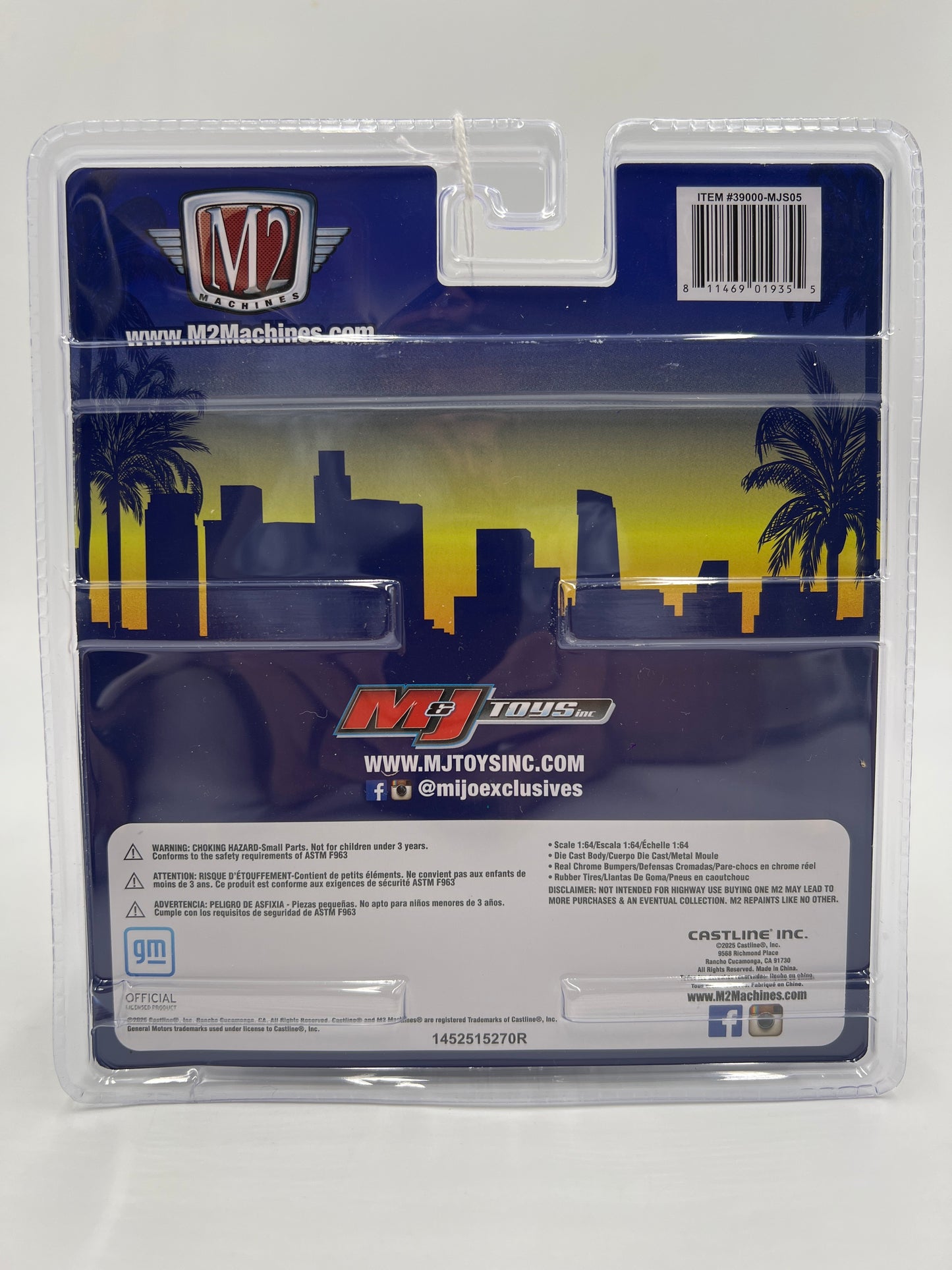 2025 M2 Machines Mijo Exclusives LA 1977 Chevrolet Cheyenne Super 30 White/Blue 199F