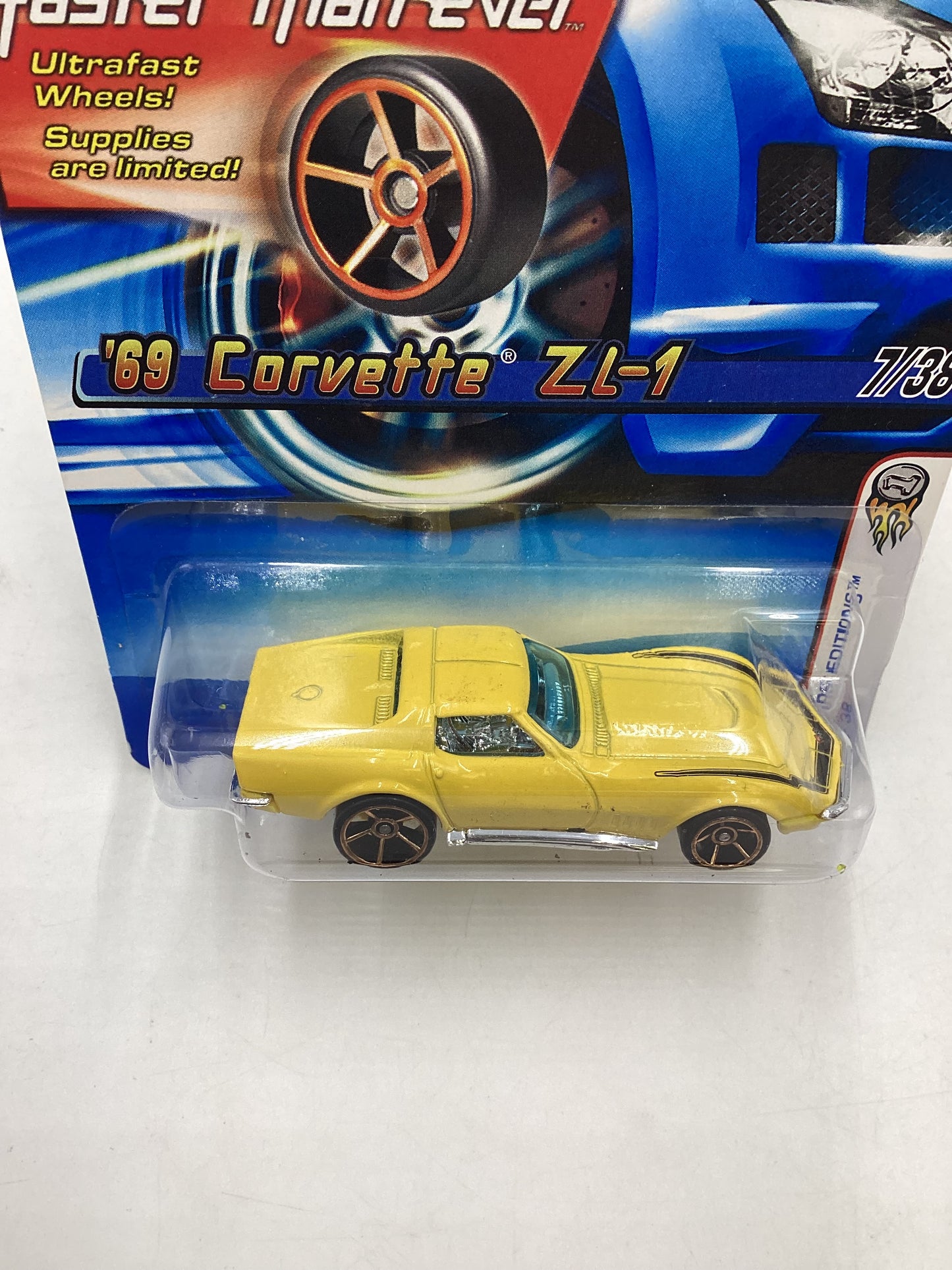 2006 Hot Wheels #07 FTE 69 Corvette ZL-1 15B