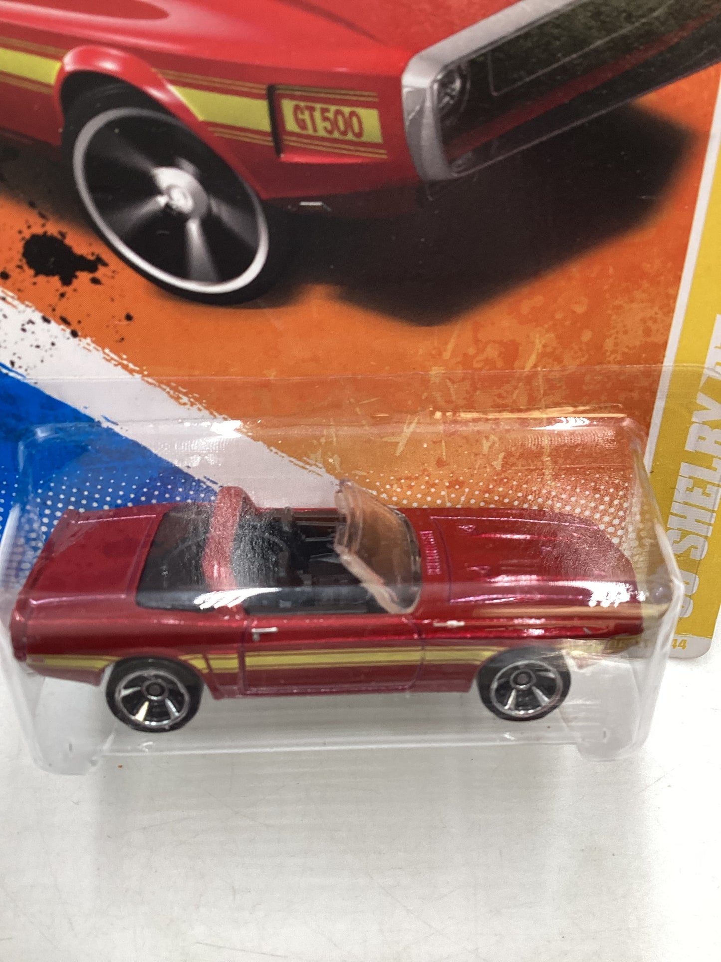 2011 Hot Wheels #21 69 Shelby GT-500 Red 25H