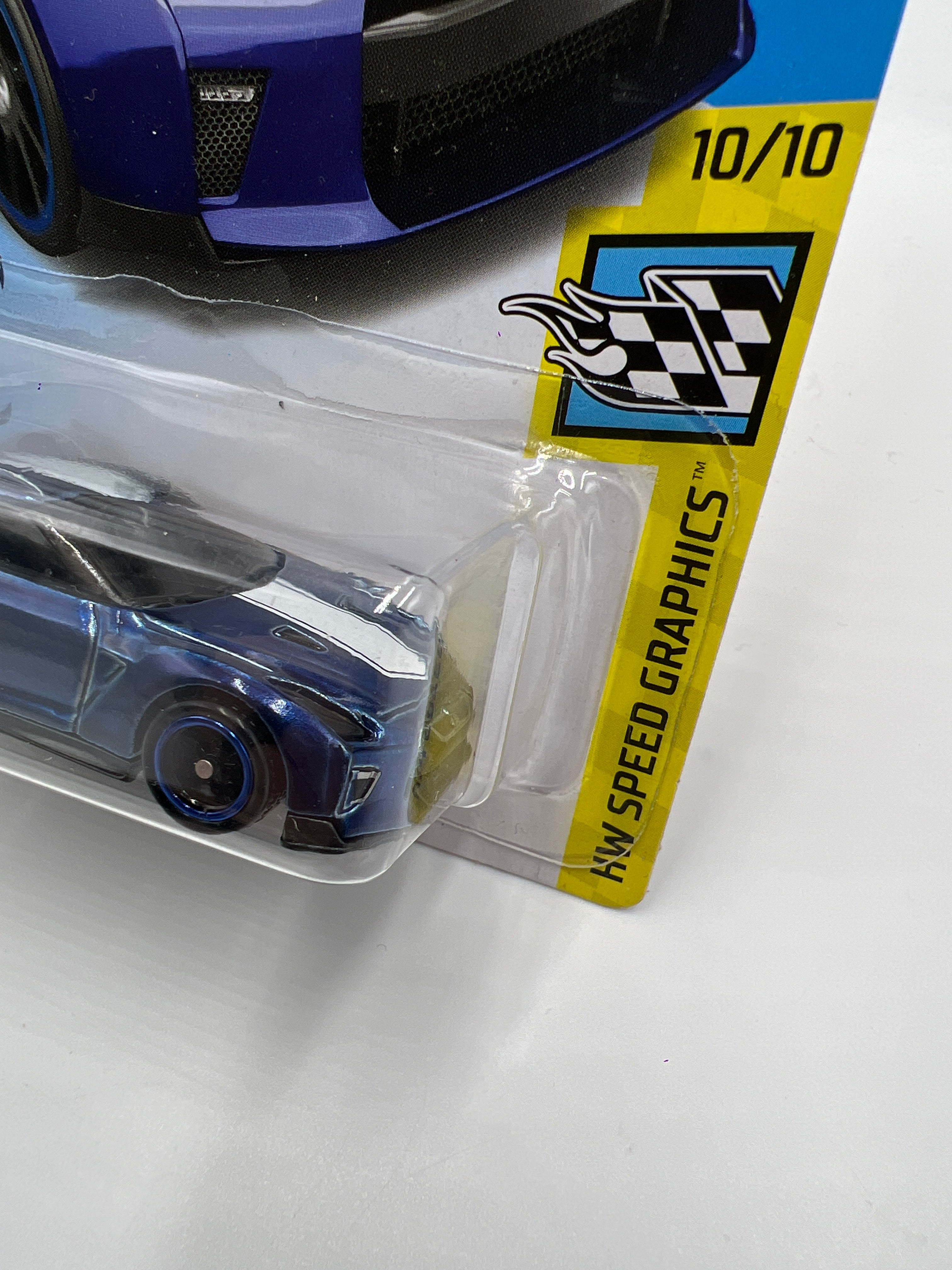 2020 Hot Wheels Super Treasure Hunt #137 17 Nissan GT-R R35 Blue W