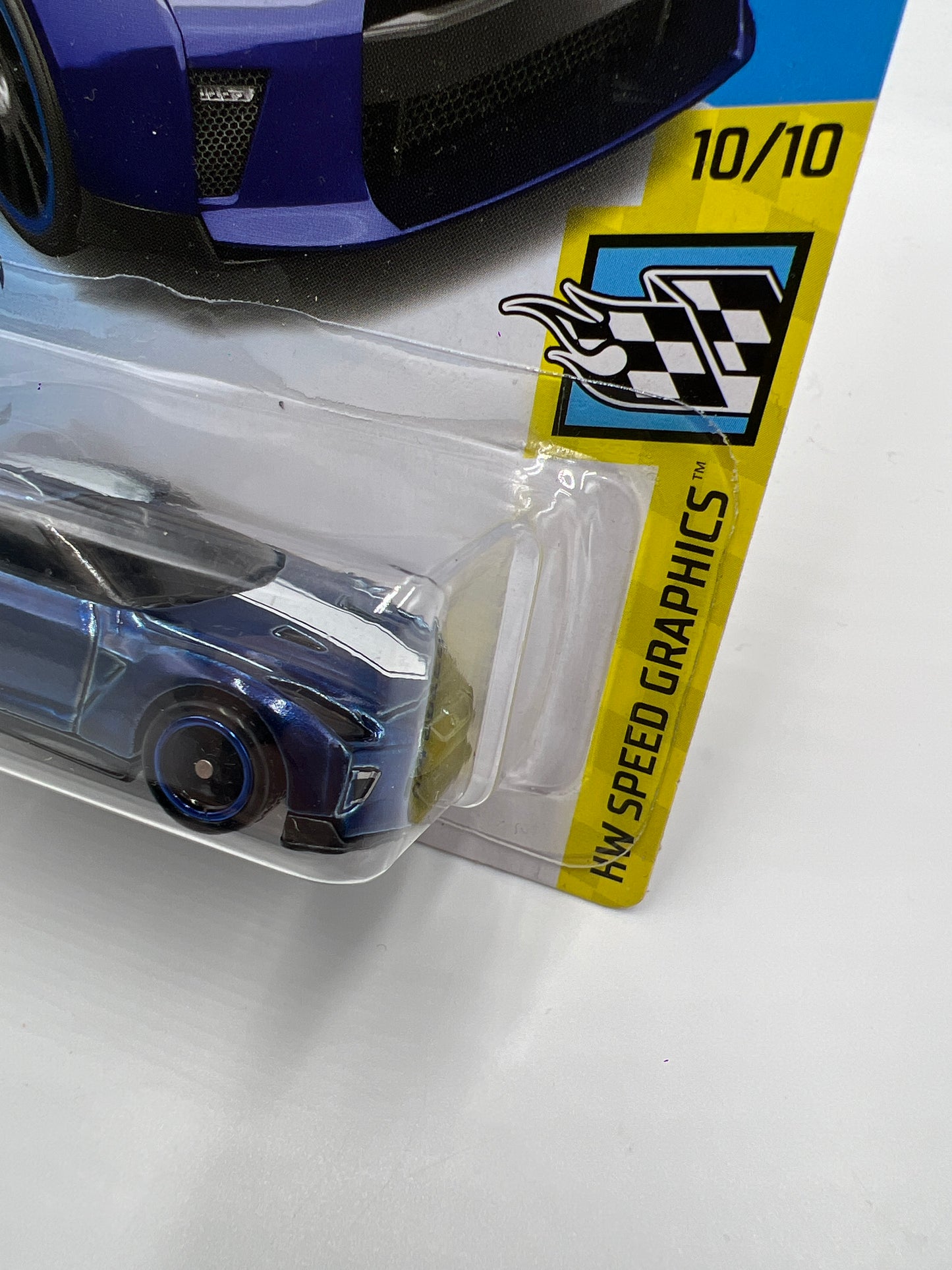2020 Hot Wheels Super Treasure Hunt #137 17 Nissan GT-R R35 Blue W/Protector