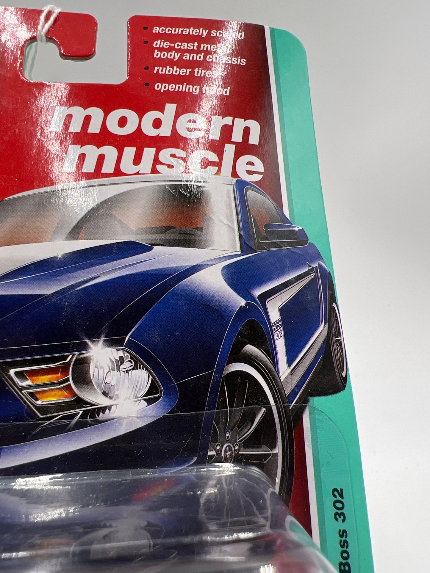Auto World Modern Muscle Release 1 Version A 2012 Ford Mustang Boss 302 Blue