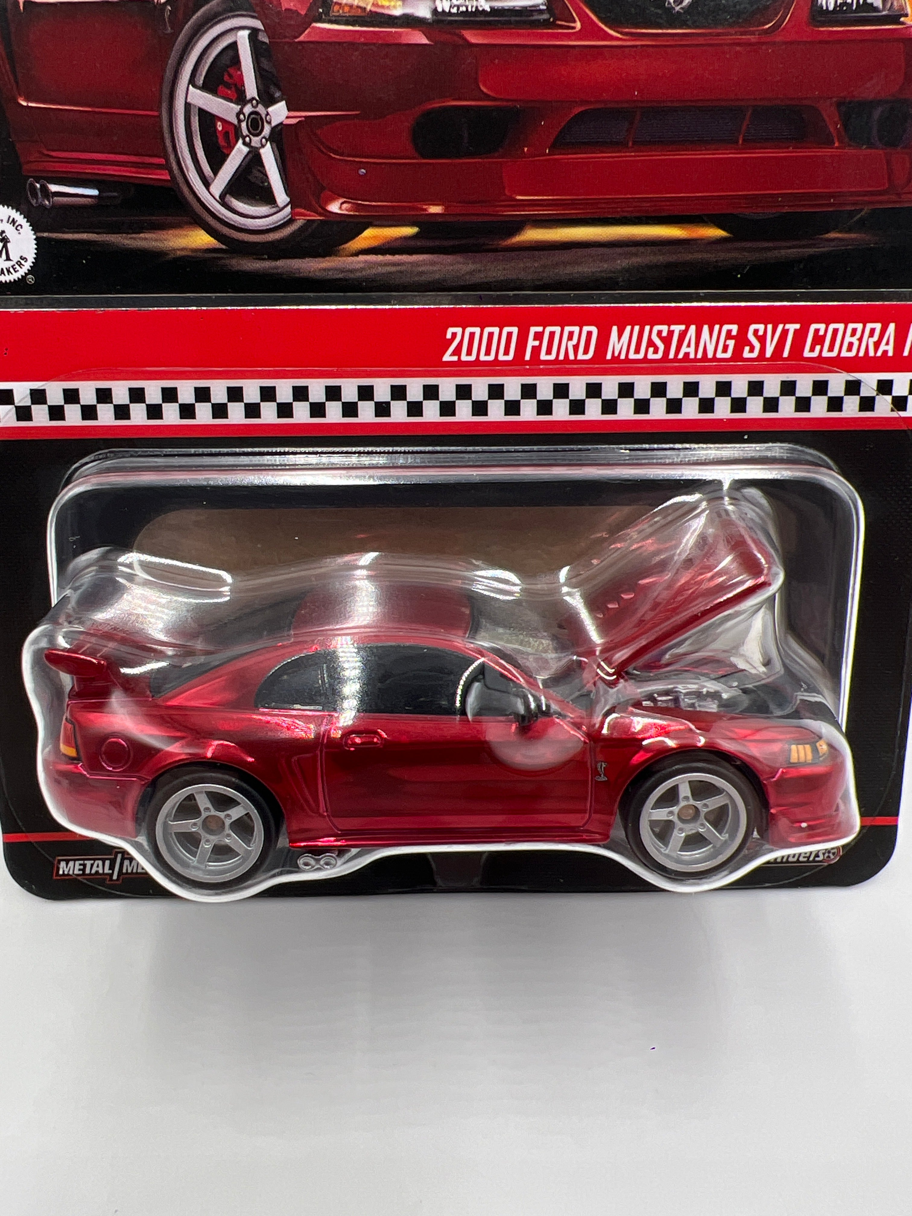 2025 Hot Wheels RLC Exclusive 2000 Ford Mustang SVT Cobra R Red W