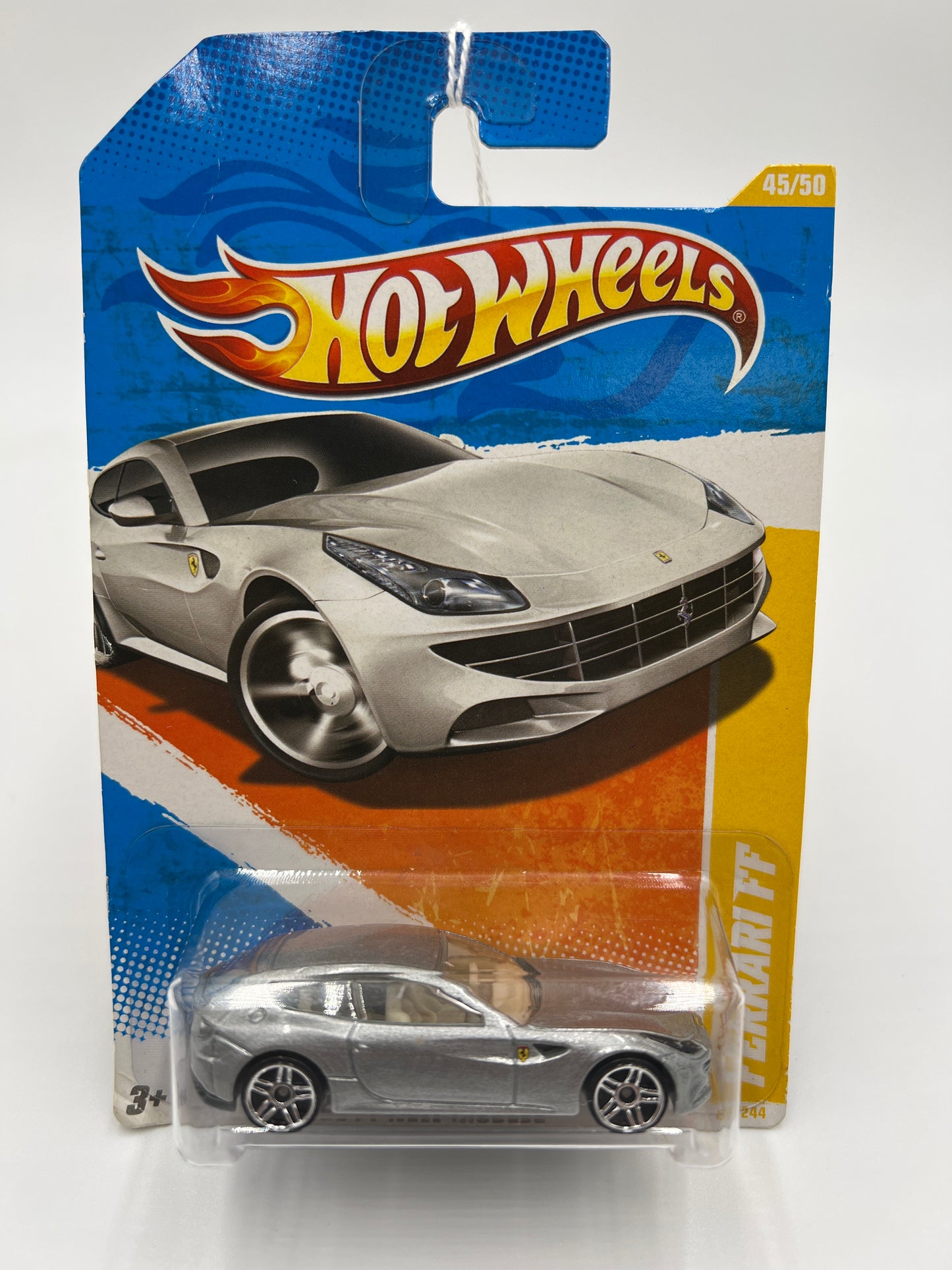 2011 Hot Wheels New Models #45 Ferrari FF Silver Metalflake Variation (SR)