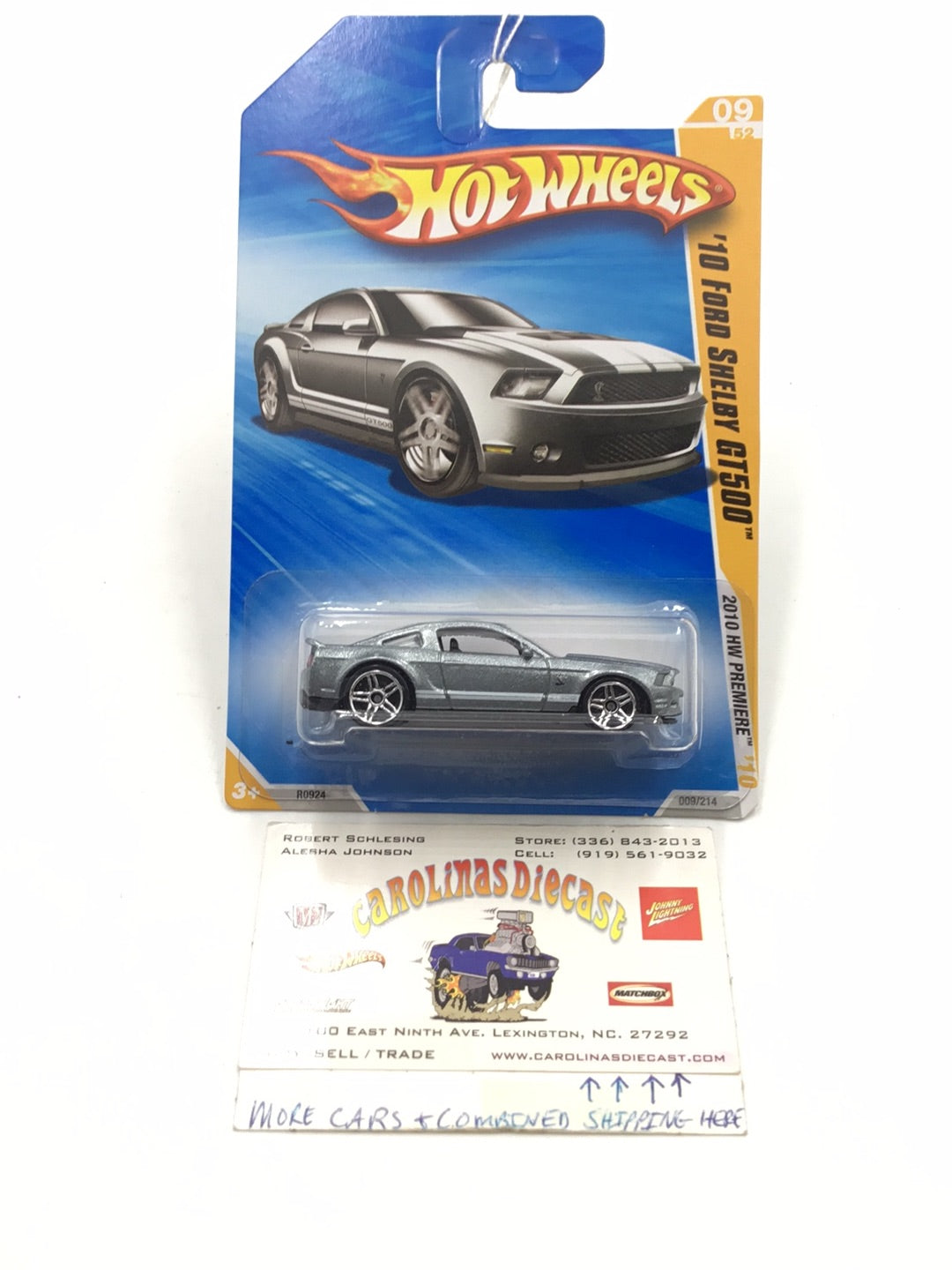 2010 Hot Wheels #9 2010 Ford Shelby GT500 NN4