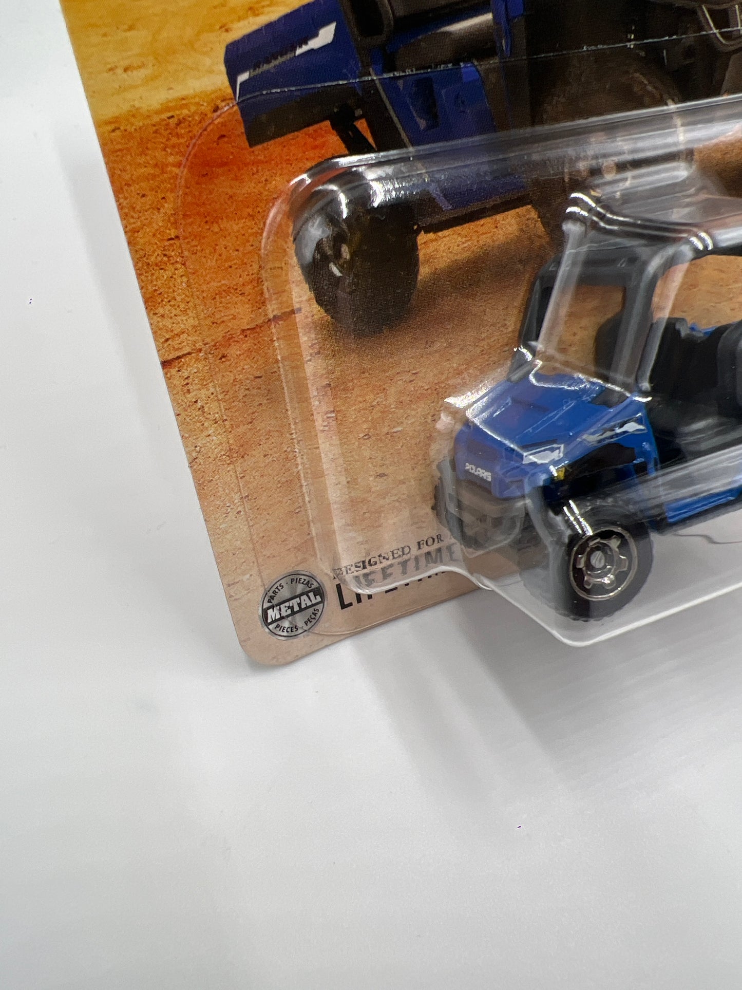 2025 Matchbox #111 Polaris Ranger EV Blue 214i