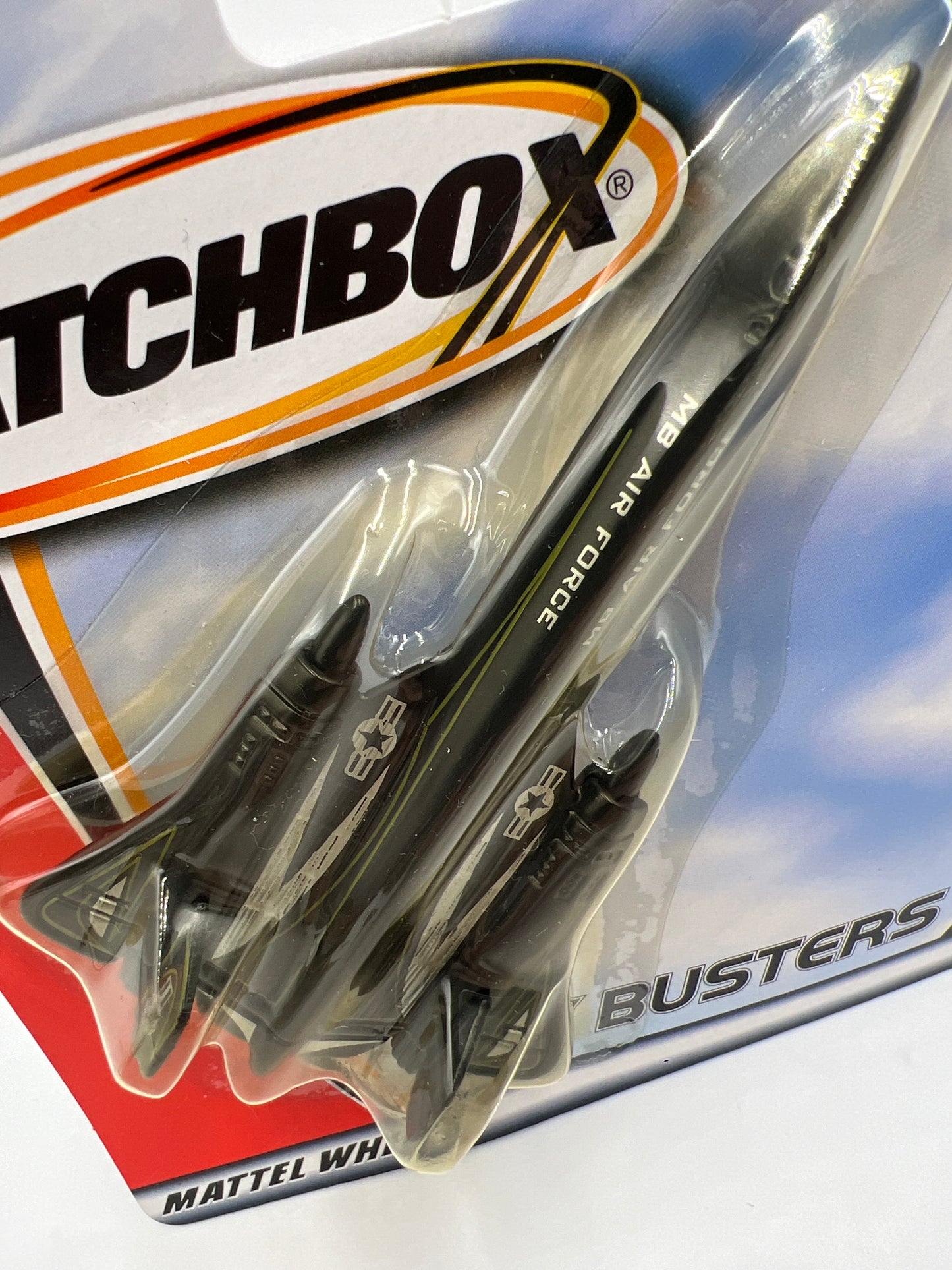 Matchbox Sky Busters SR-71 Blackbird MB Air Force Black UU1