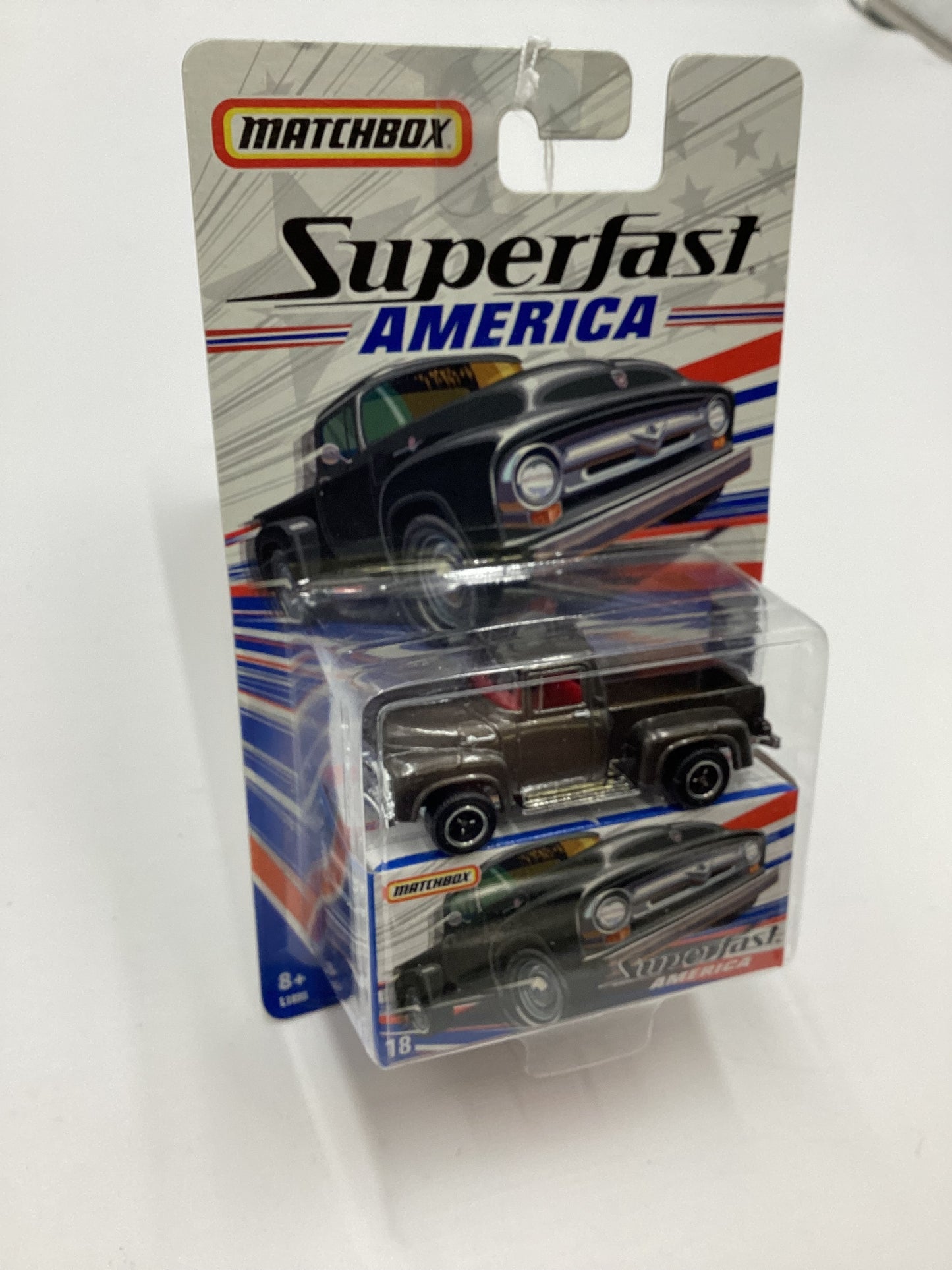 Matchbox Superfast America #18 1956 Ford F150 Dark Gray 170G