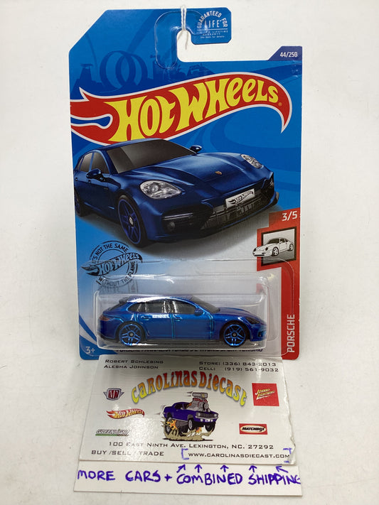 2020 Hot Wheels #44 Porsche Panamera Turbo S E-Hybrid Sport Turismo 101E