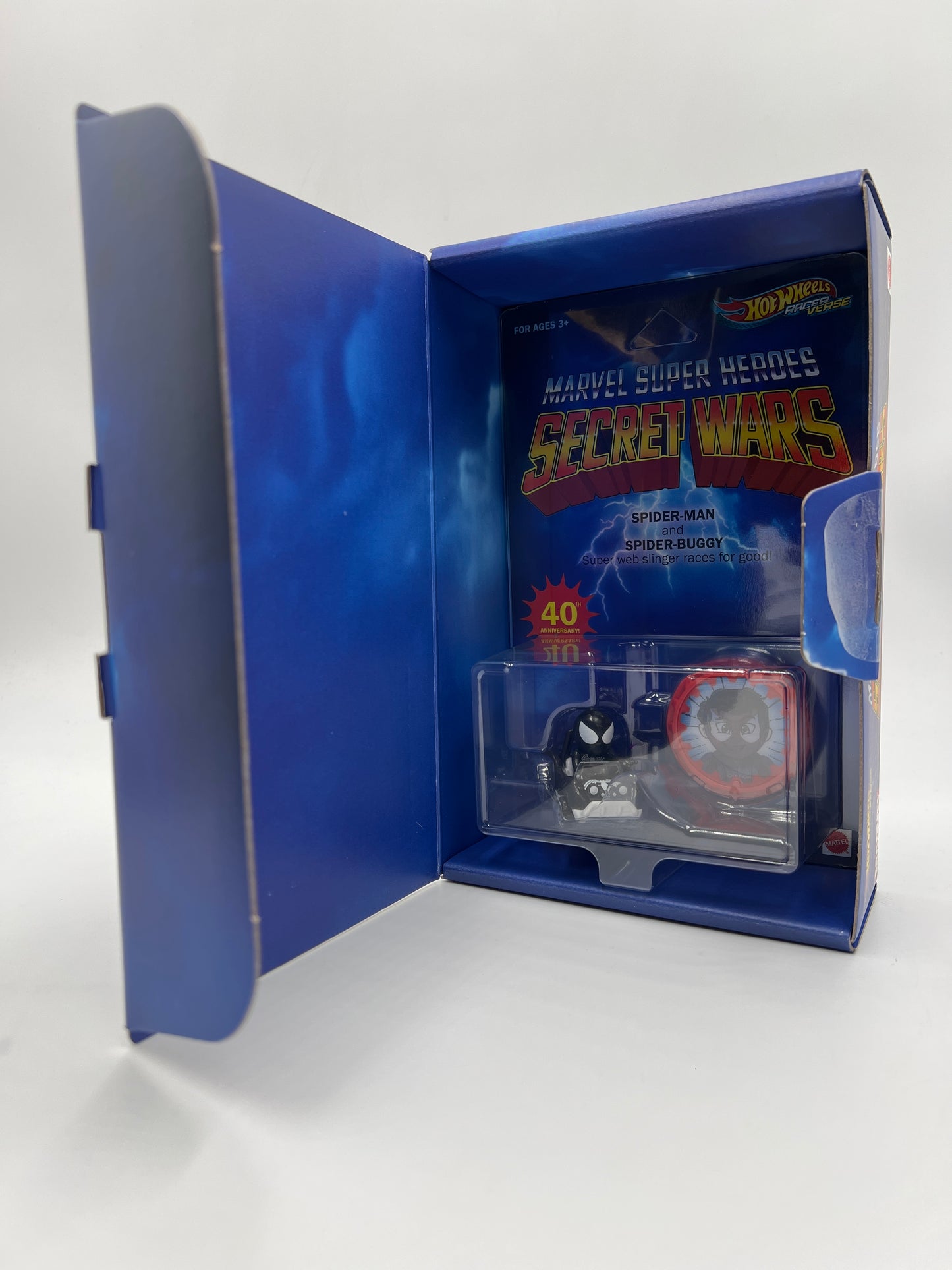Hot Wheels Mattel Creations 2024 SDCC Racer Verse Secret Wars Spider-Man & Spider-Buggy W/Box