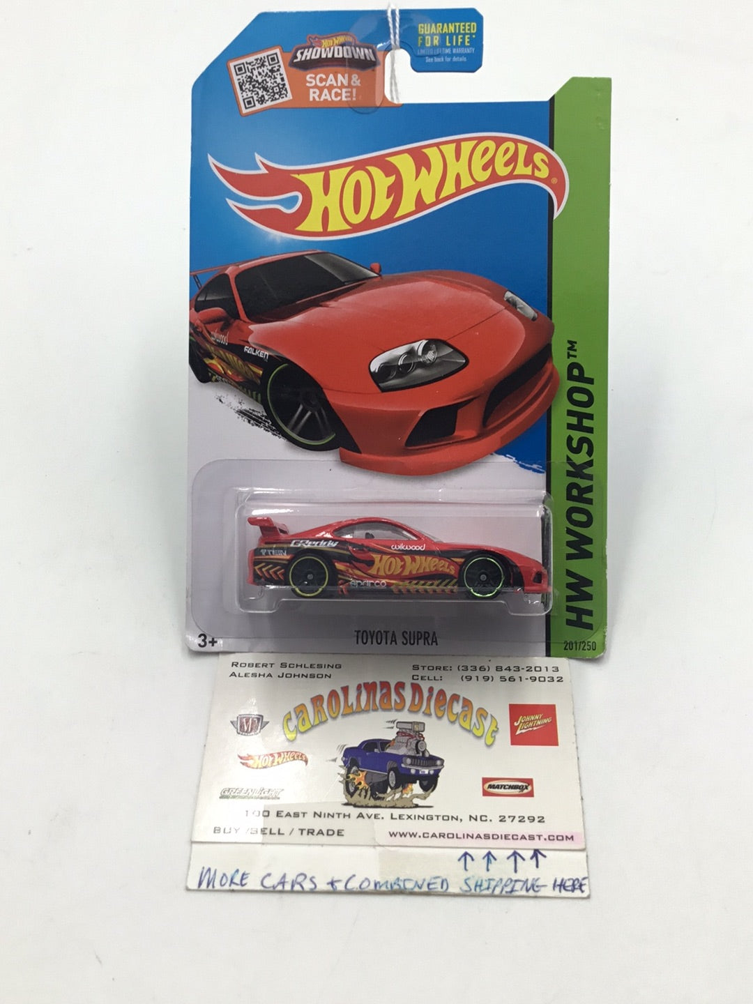 2015 Hot wheels #201 Toyota Supra