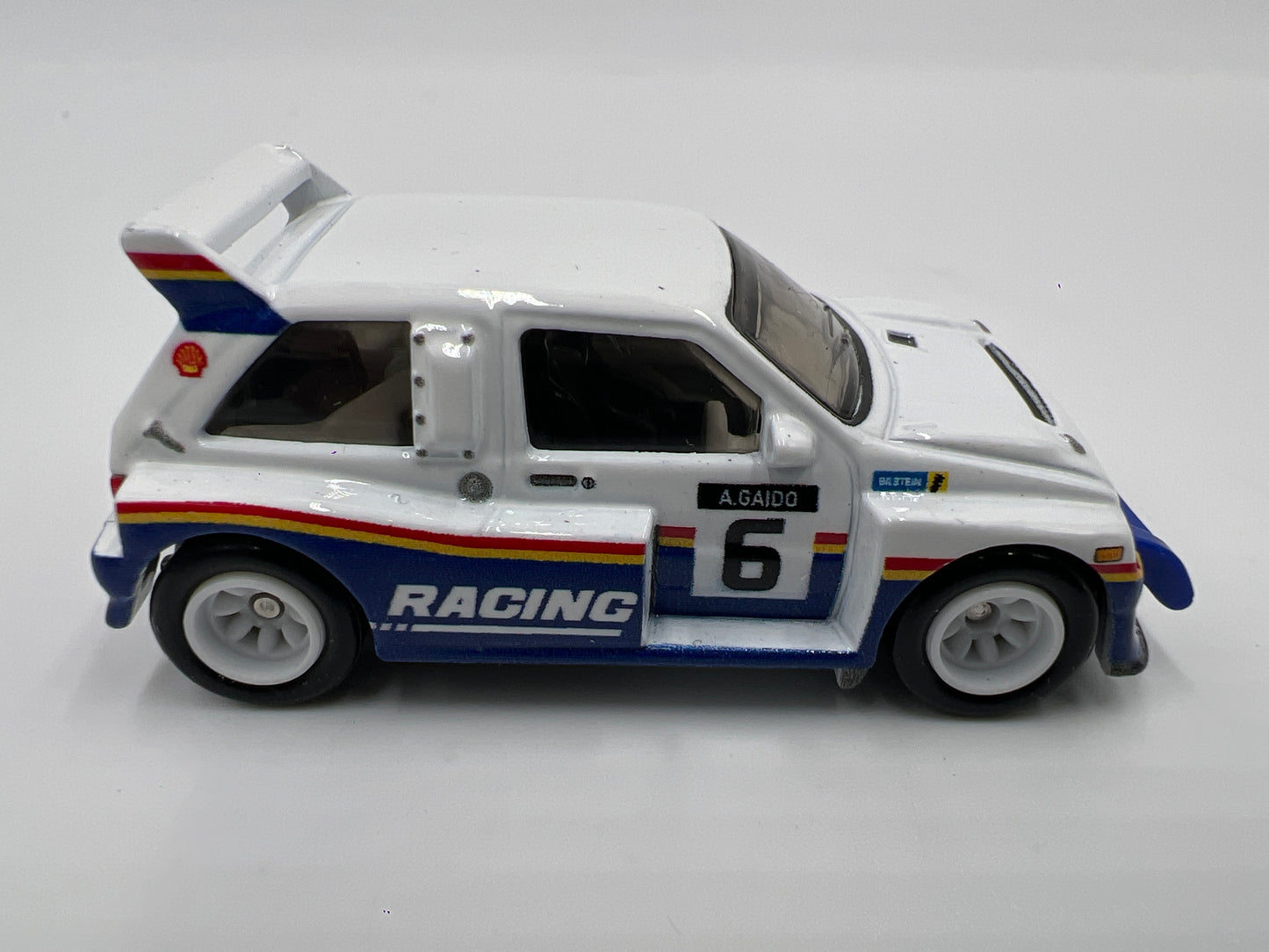 Hot Wheels 1/64 Premium Diorama Set MG Metro 6R4 Blue/White Loose