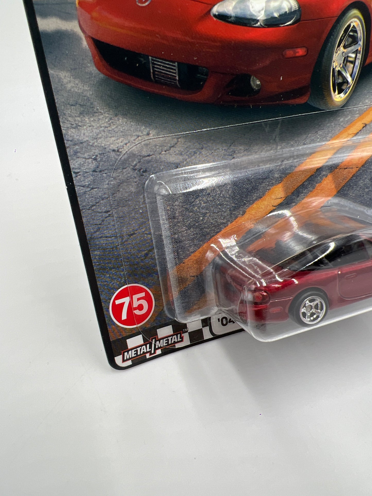 Hot Wheels Premium Boulevard #75 04 Mazda Mazdaspeed Miata Red 263B
