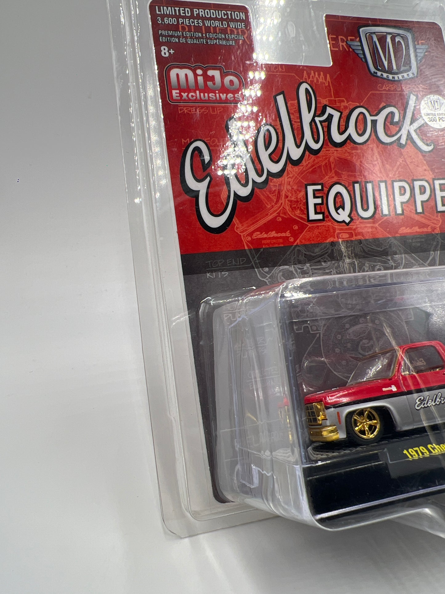M2 Machines MiJo Exclusives CHASE 1/300 1979 Chevrolet Silverado Edelbrock MJS15 Read Desc