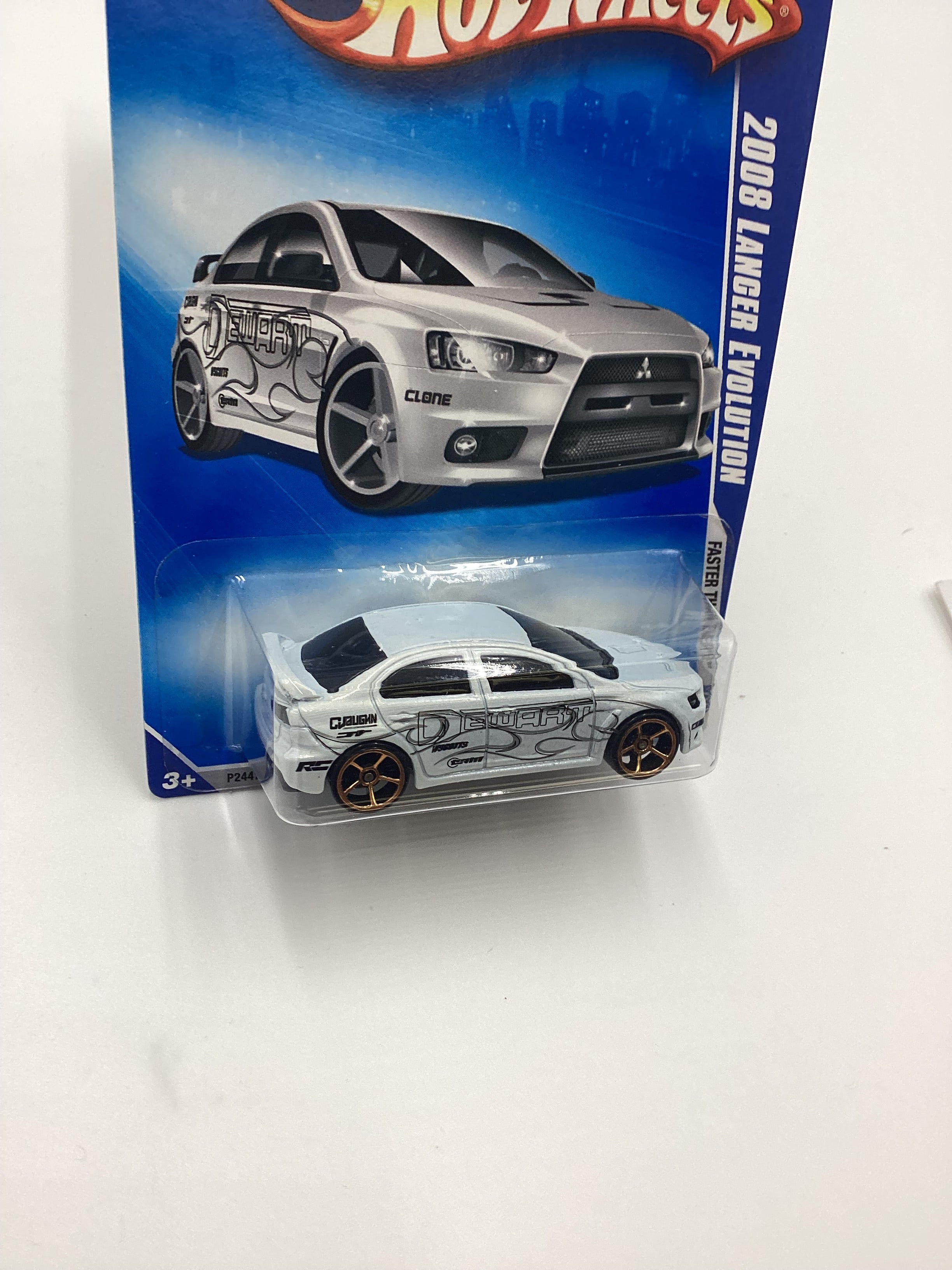 2009 Hot wheels #127 2008 Lancer Evolution Walmart exclusive FTE