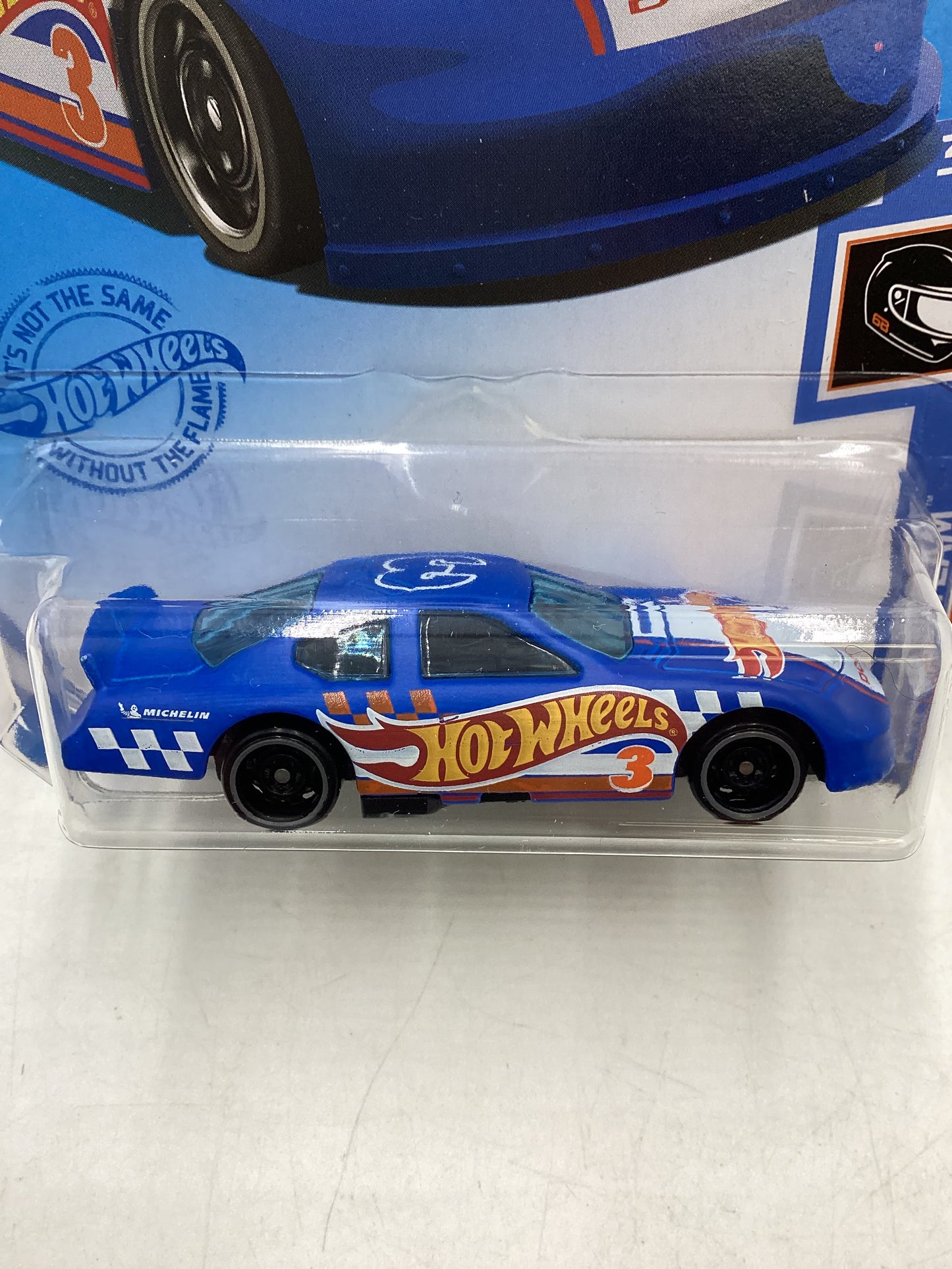 2021 Hot wheels #194 Dodge Charger Stock Car Blue 50H