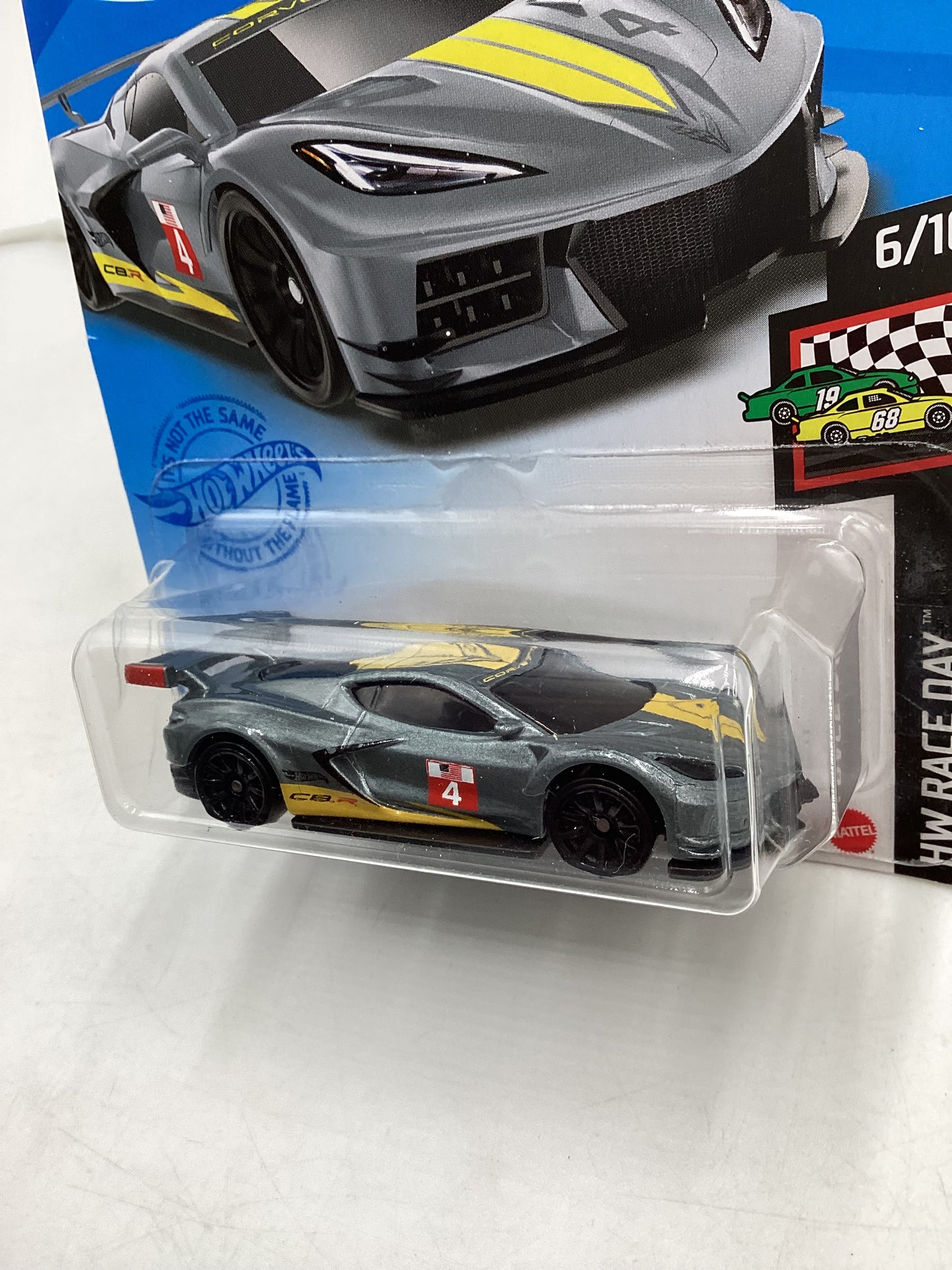 2021 Hot wheels #105 Corvette C8.R Grey 11F