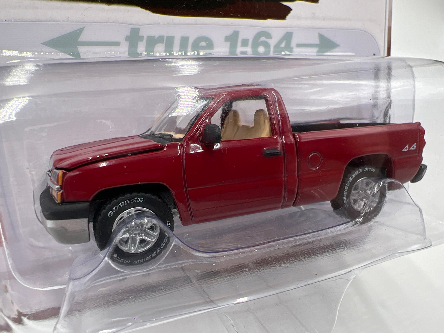 Auto World Muscle Trucks Release 1 Version A 2003 Chevy Silverado Red 184D