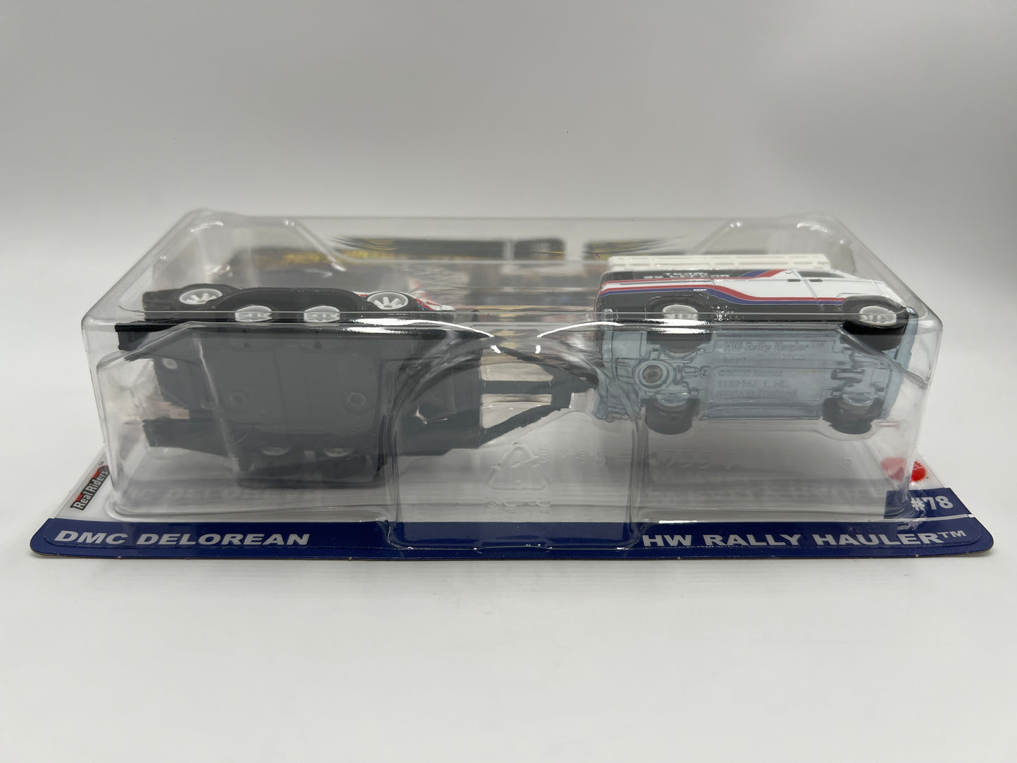 Hot Wheels Team Transport #78 DMC Delorean & HW Rally Hauler 281D