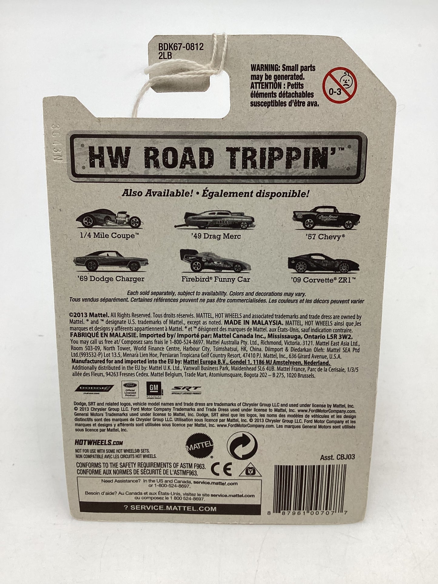 Hot Wheels Road Trippin 1/32 1/4 Mile Coupe 160K