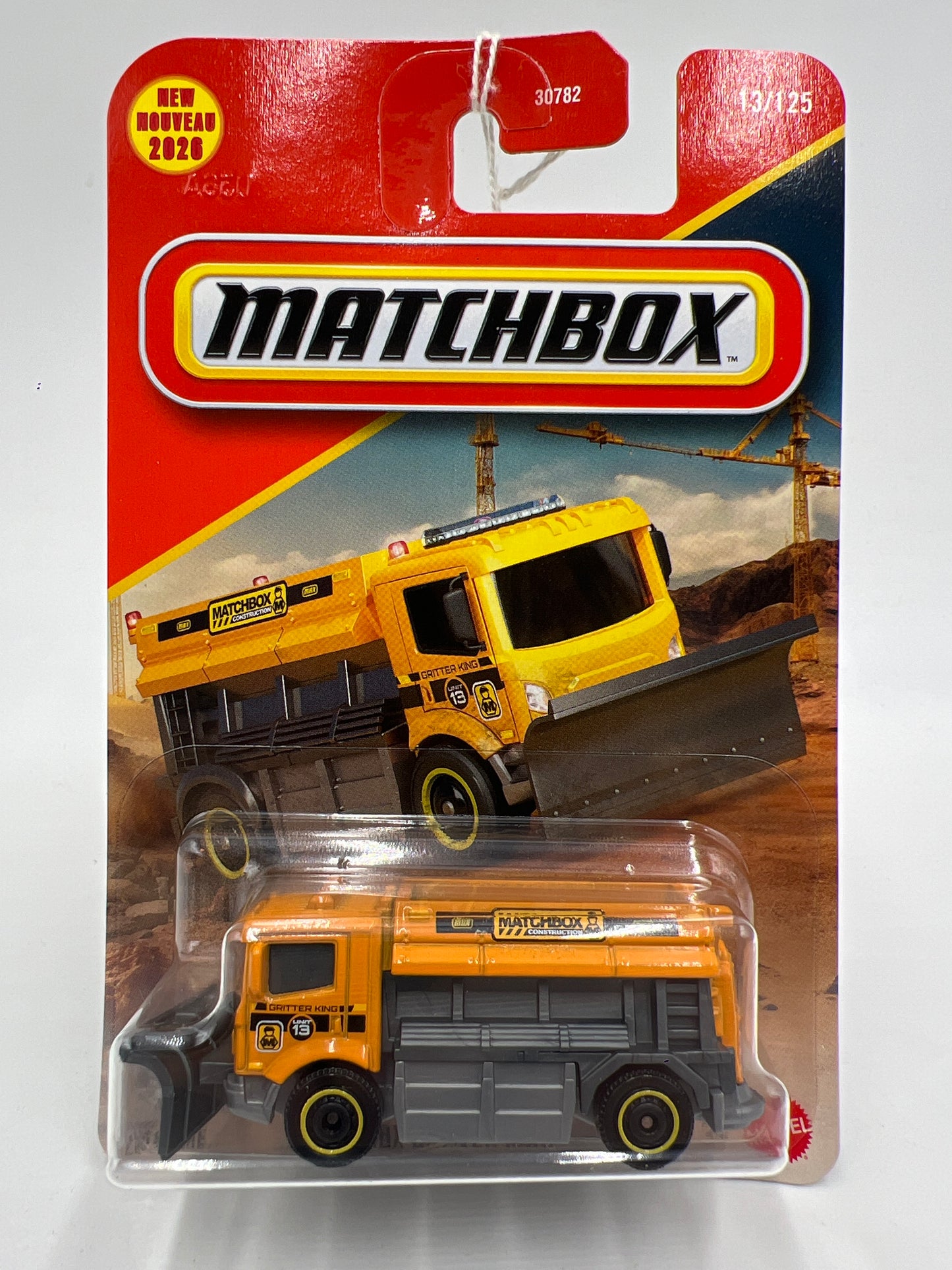 2026 Matchbox #13 MBX Gritter King