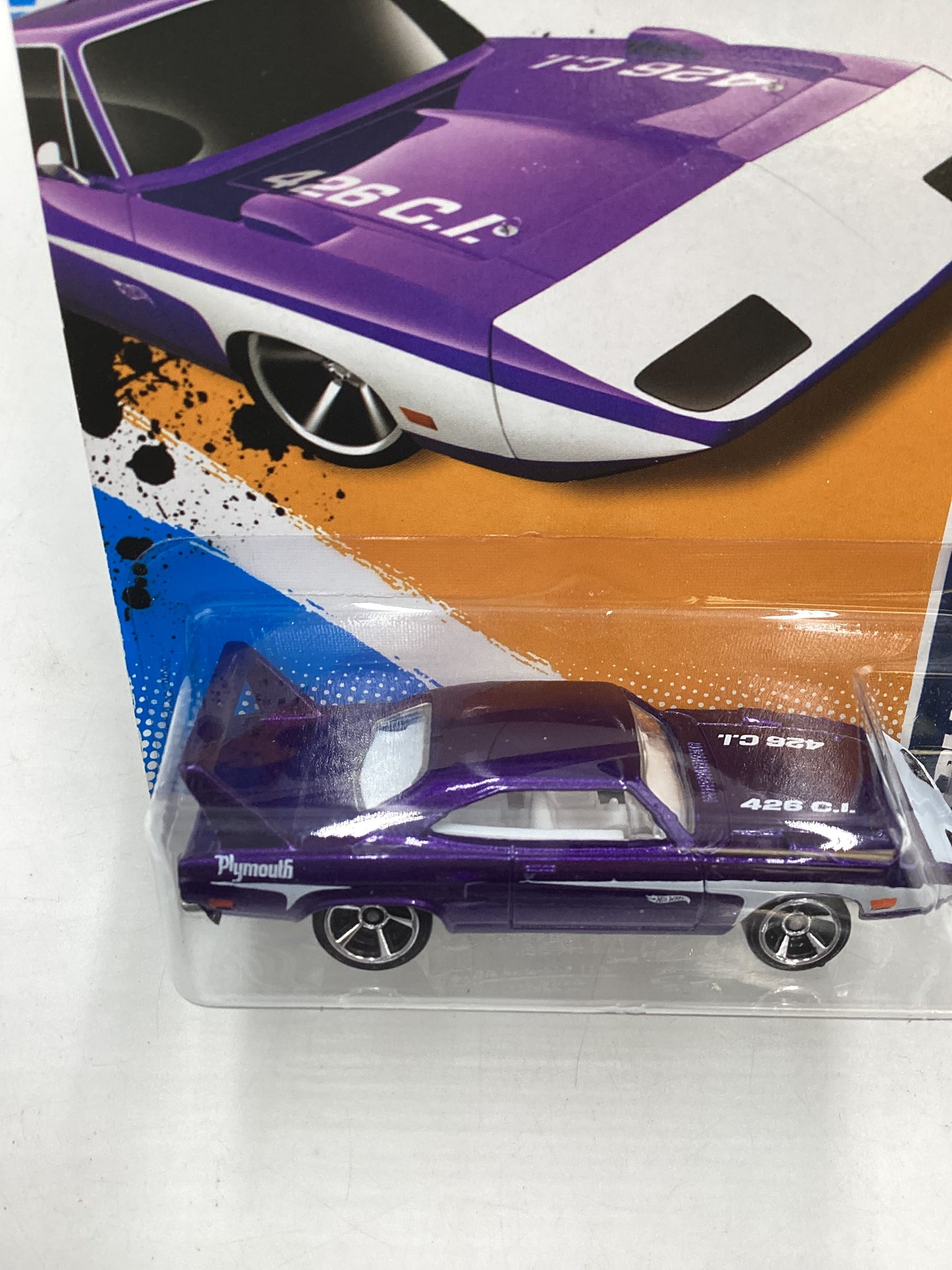 2012 Hot Wheels Muscle Mania #88 70 Plymouth Superbird Purple  41A