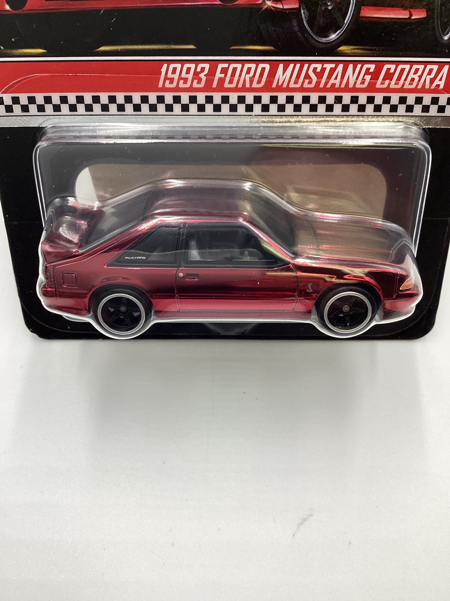 2021 Hot Wheels RLC 1993 Ford Mustang Cobra R Red