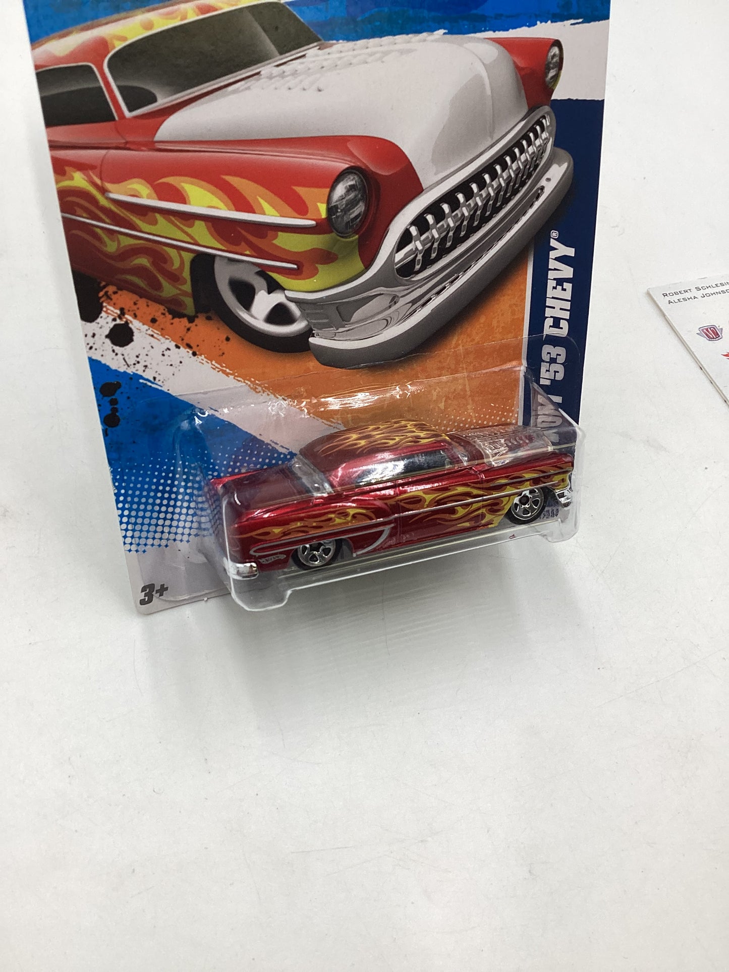 2011 Hot Wheels #91 Red Custom 53 Chevy 11C