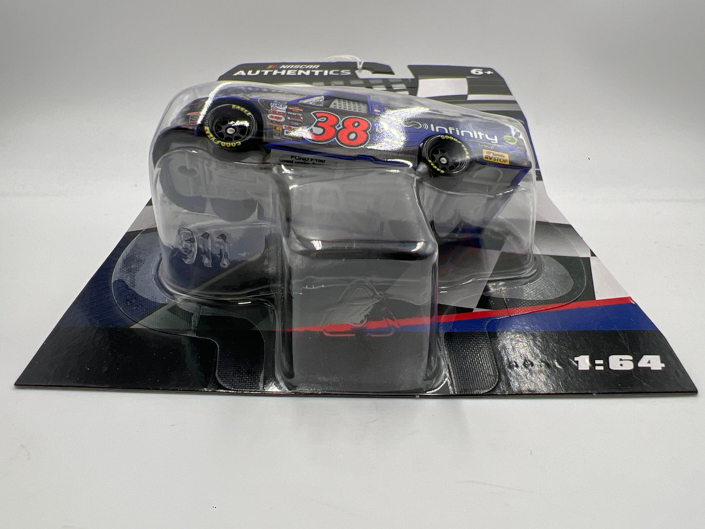 2024 Nascar Authentics Wave 6 #38 Layne Riggs Blue