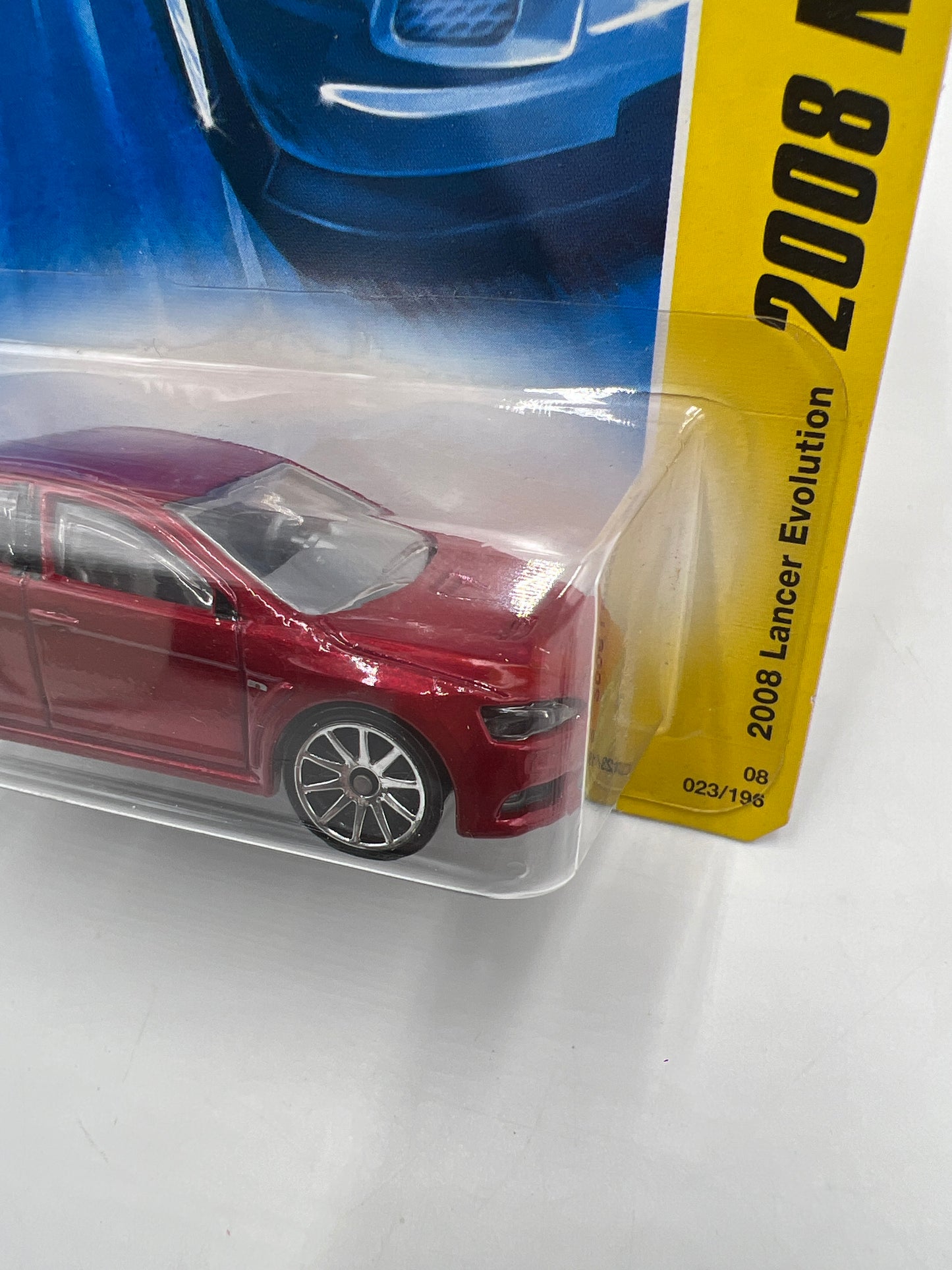 2008 Hot Wheels New Models #23 2008 Lancer Evolution Red 92C