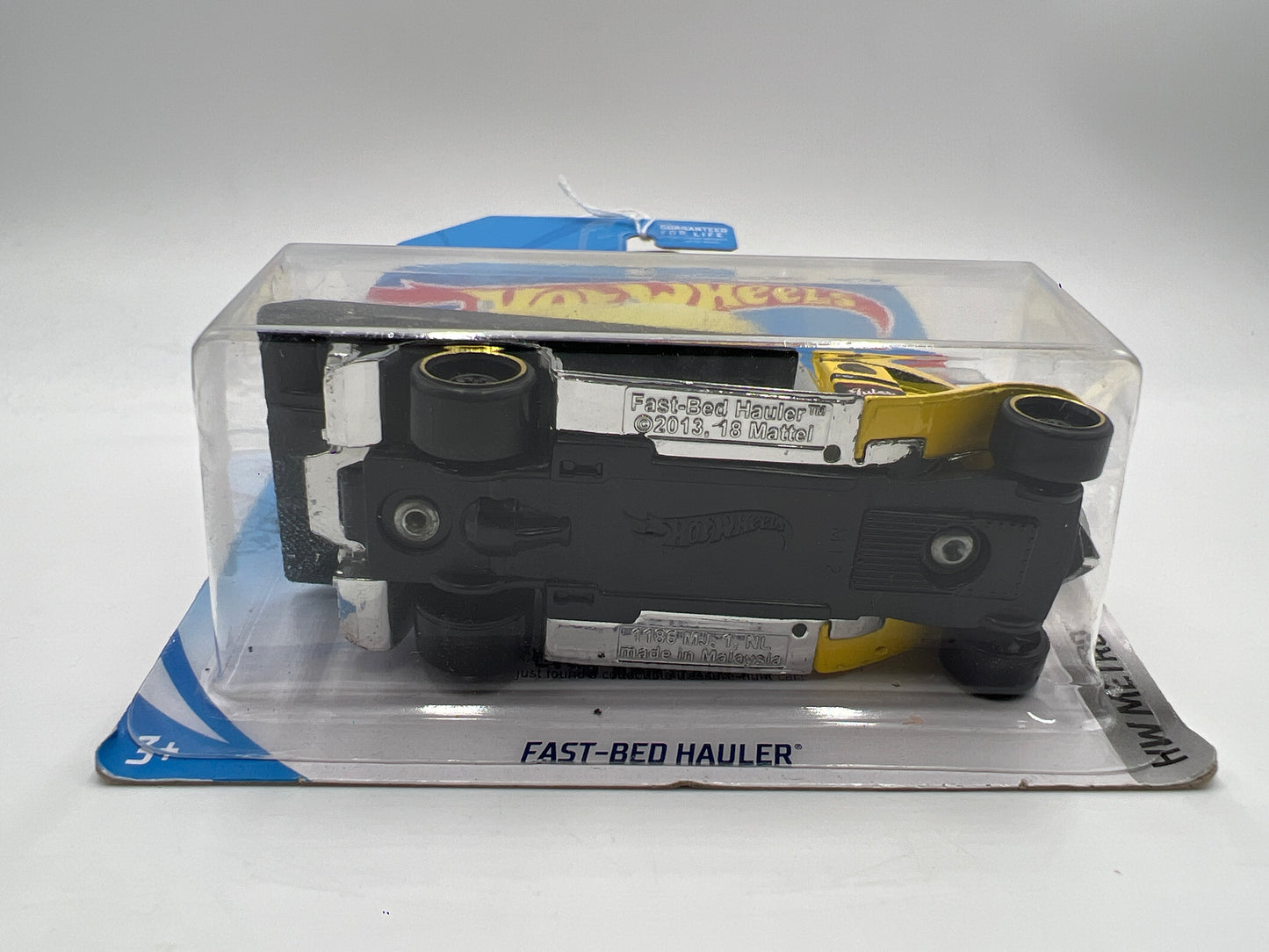 2019 Hot Wheels Treasure Hunt HW Metro #207 Fast Bed Hauler Yellow 276G