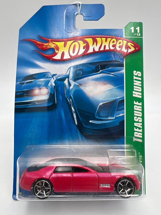 2007 Hot Wheels Treasure Hunts #131 Cadillac V16 Pink