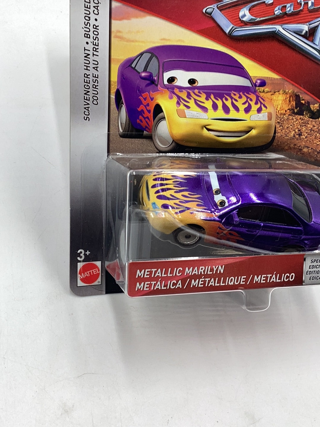 Disney Pixar Cars Scavenger Hunt series Metallic Marilyn Chase 140A