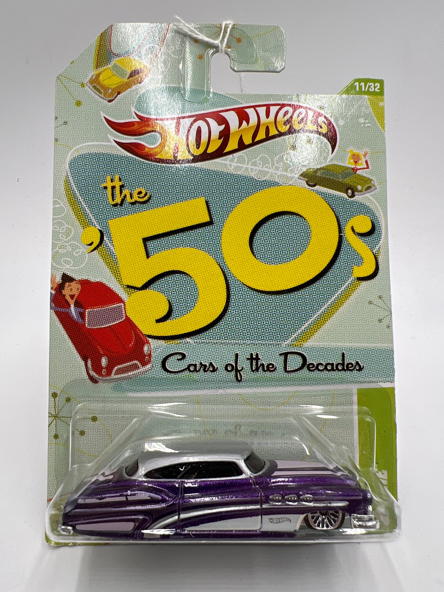 Hot Wheels Cars of the Decades The 50s #11 So Fine Purple 164C