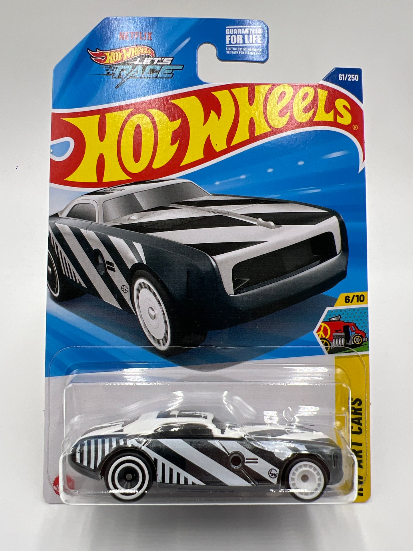 2025 Hot Wheels C Case Super Treasure Hunt #61 Hi-Roller II Black/White W/Protector #1