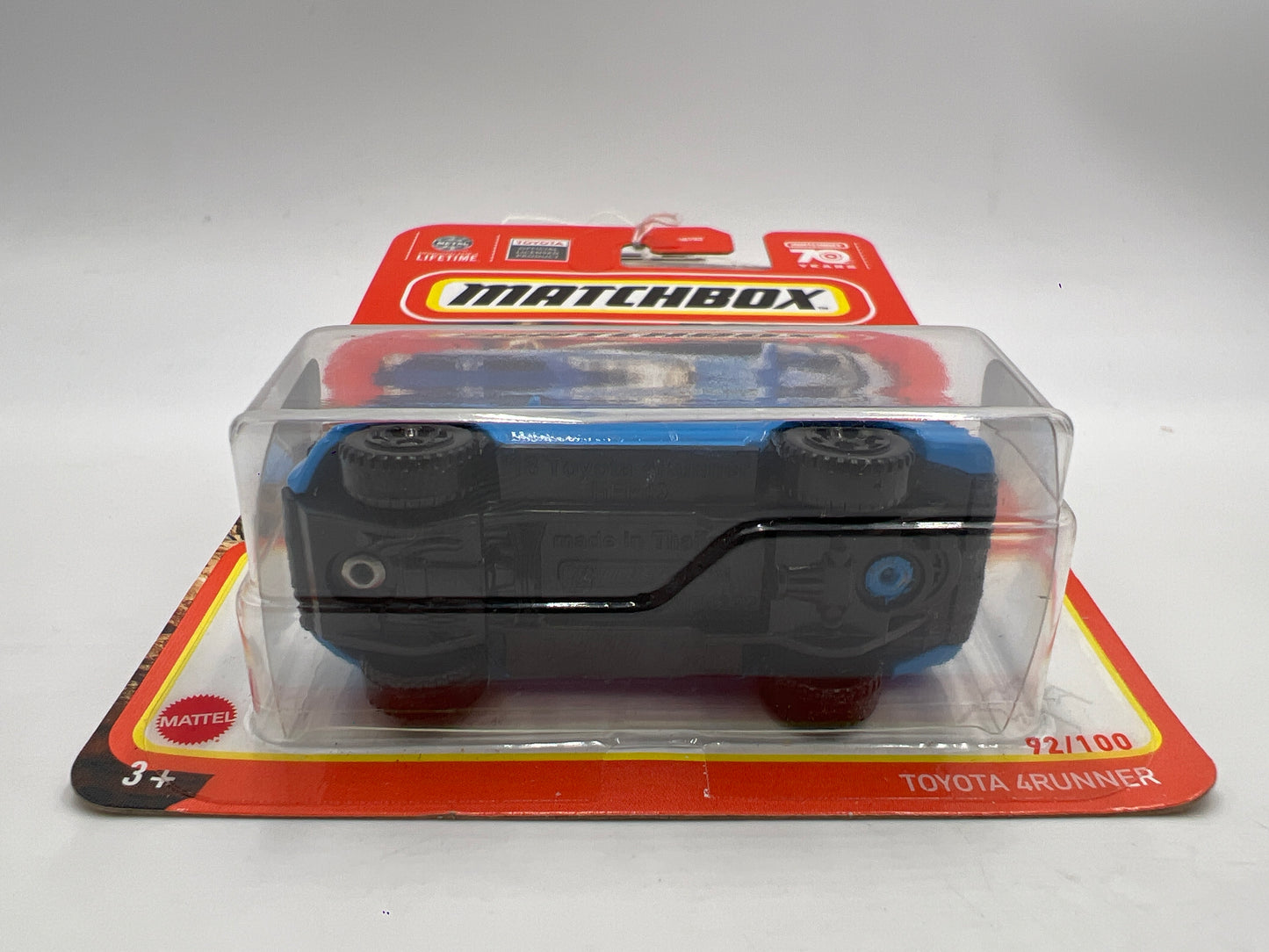 2023 Matchbox #92 Toyota 4Runner Light Blue 208D