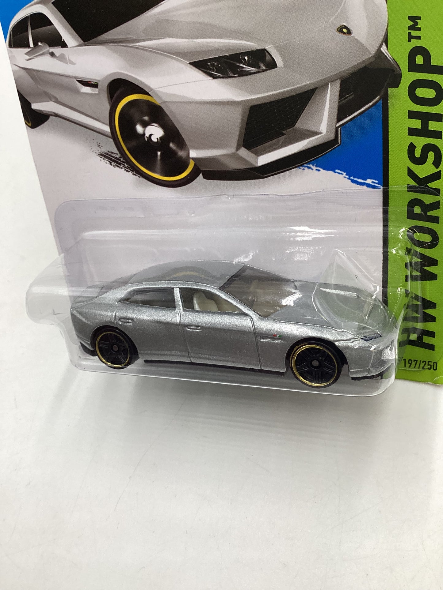 2014 Hot Wheels #197 Lamborghini Estoque 101B