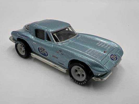 Hot Wheels 1/64 Premium Legends Hall Of Fame Vic Edelbrock 63 Corvette Split Window Coupe Blue Loose