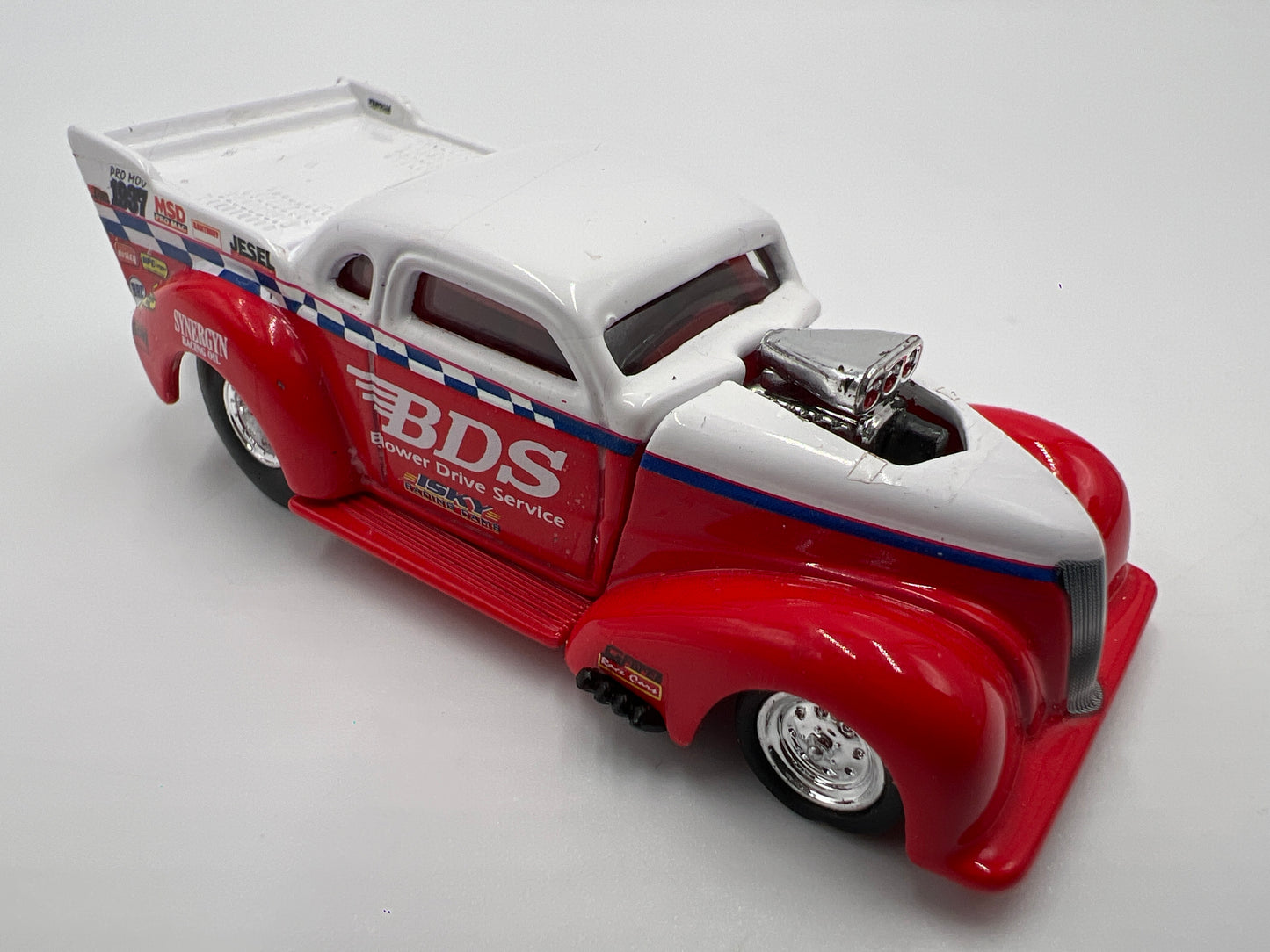 Hot Wheels Collectibles 1/64 Cool N Custom 37 Pro Mod Chevy Red/White Loose