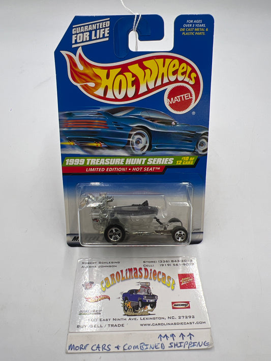 1999 Hot Wheels Treasure Hunt Series 10/12 Hot Seat #938 276D