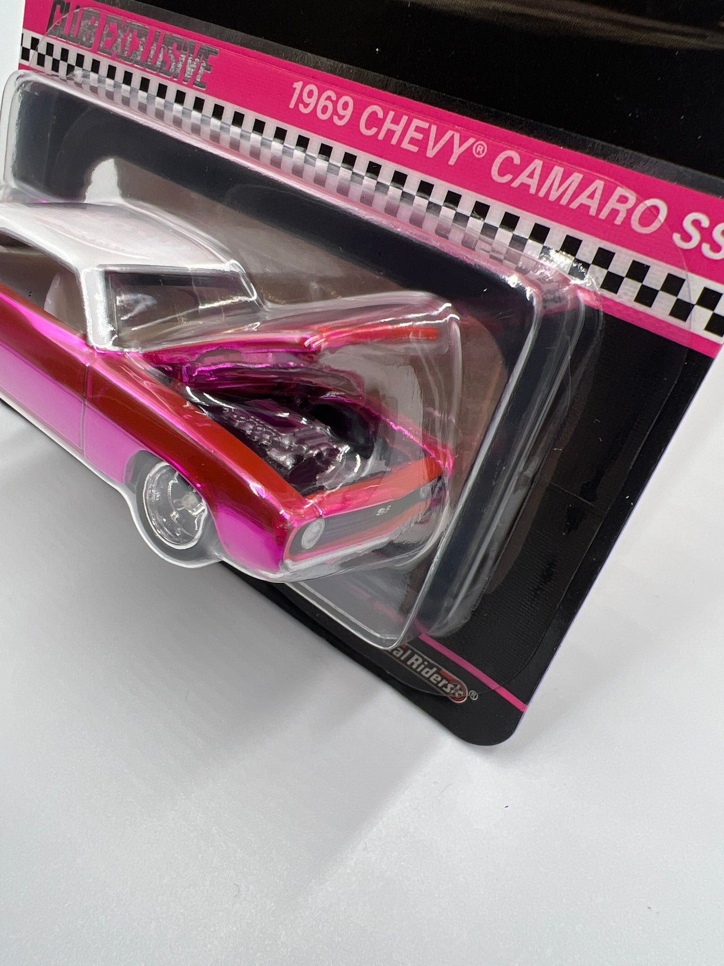 2024 Hot Wheels RLC Club Exclusive 1969 Chevy Camaro SS Pink W/Protector